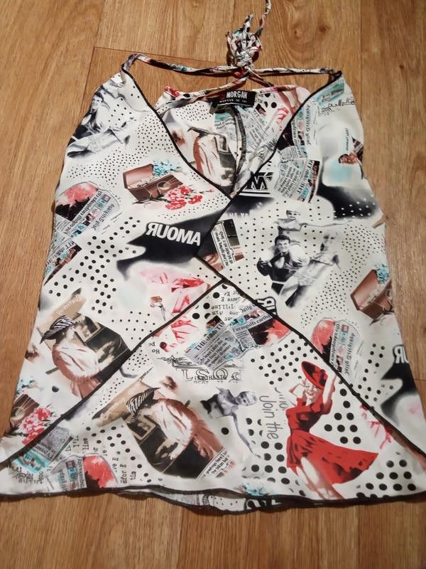 Morgan De Toi Morgan de Toi Silk Tank Top sz S Size S / US 4 / IT 40 - 2 Thumbnail