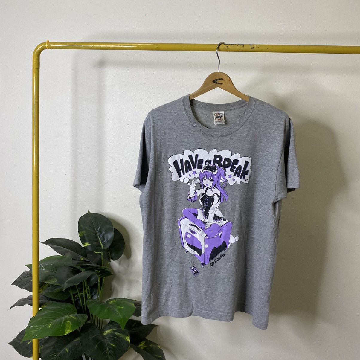 Vintage 2001 QP:flapper Anime Hentai Waifu T Shirt Size US L / EU 52-54 / 3 - 1 Thumbnail