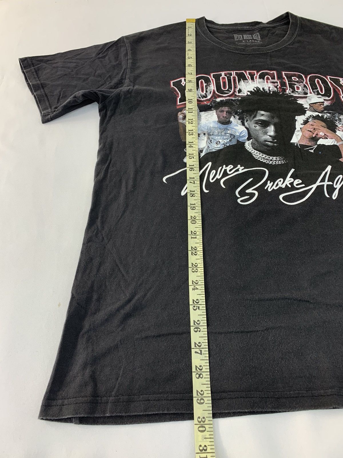 Rap Tees Young Boy Never Broke Again American Rapper Hiphop Tee Size US XL / EU 56 / 4 - 7 Thumbnail