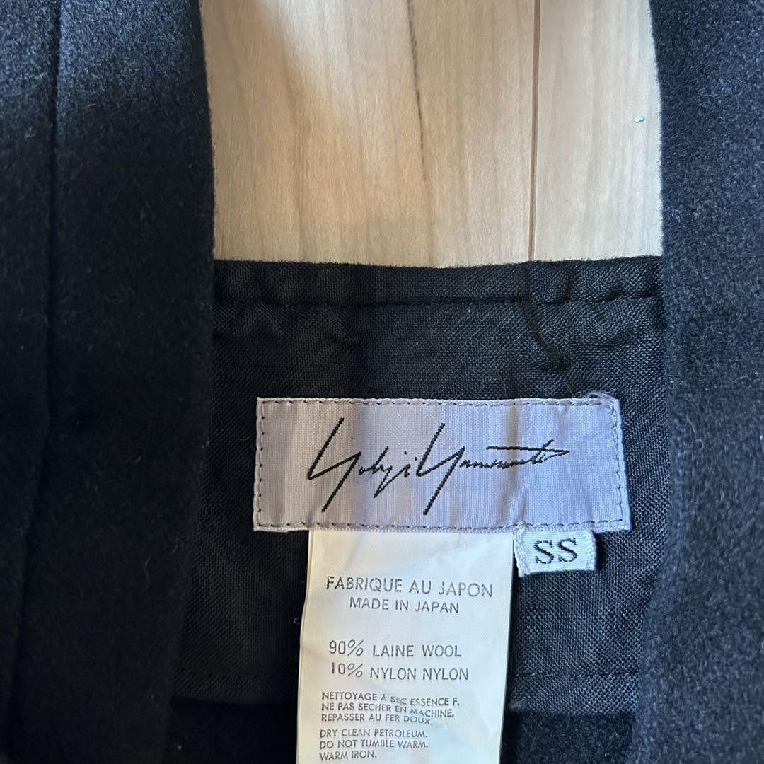 Yohji Yamamoto Yohji Yamamoto Femme 90s Black Wool Overalls Size US 29 - 5 Thumbnail