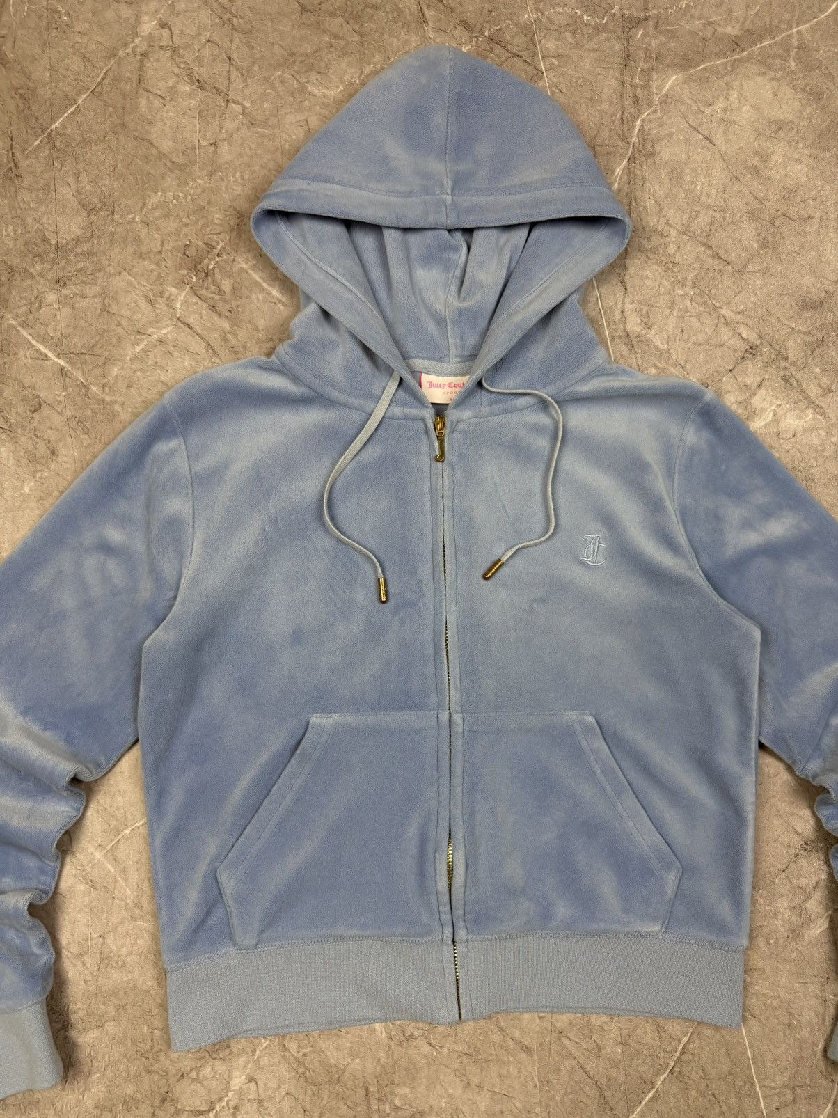 Juicy Couture Juicy Couture zip-up hoodie velvet y2k 00s Size M / US 6-8 / IT 42-44 - 4 Thumbnail