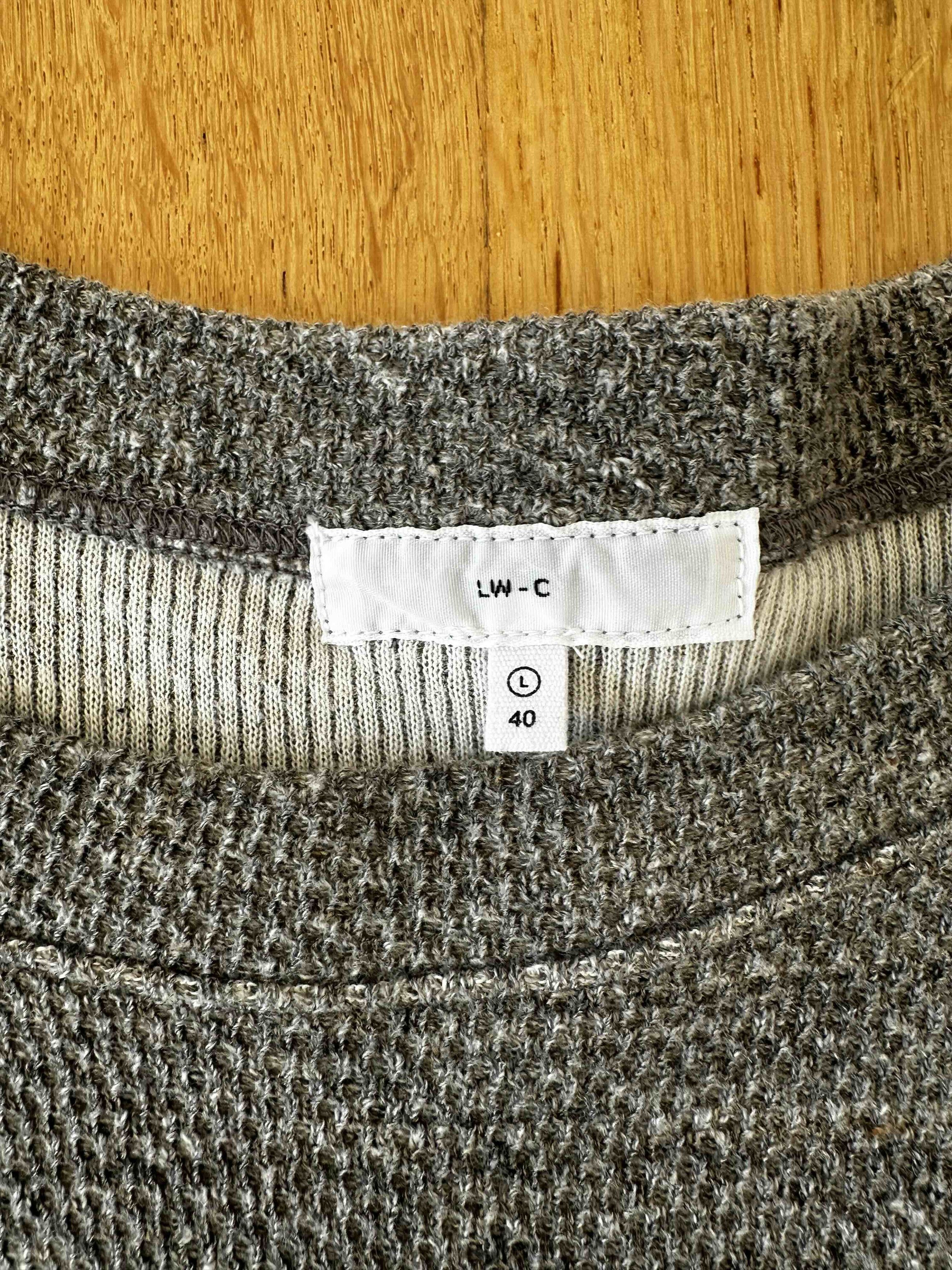 Lady White Co. Raglan Thermal - Grey Melange Size US L / EU 52-54 / 3 - 5 Thumbnail