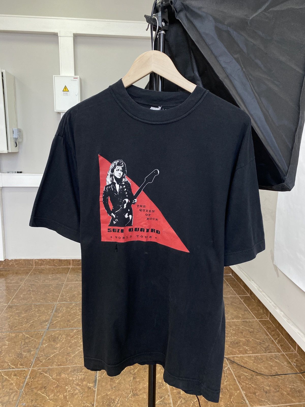 Band Tees × Vintage Vintage 90 Suzi Quatro The Queen of Rock t-shirt Size US L / EU 52-54 / 3 - 1 Thumbnail
