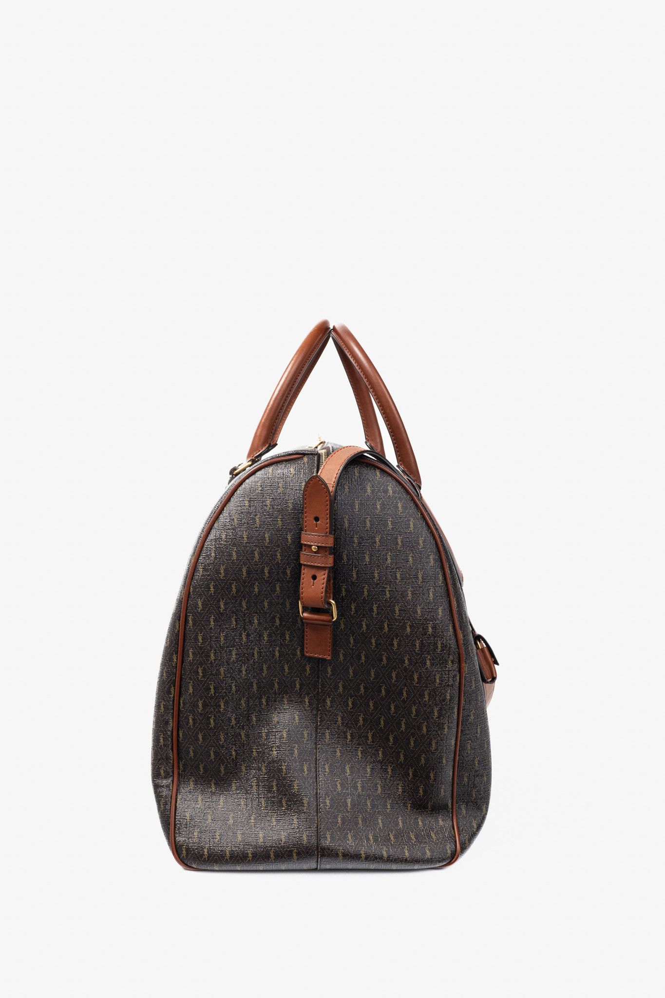 Saint Laurent Paris Saint Laurent Le Monogramme 72H Cassandre Canvas Duffle Size ONE SIZE - 3 Thumbnail