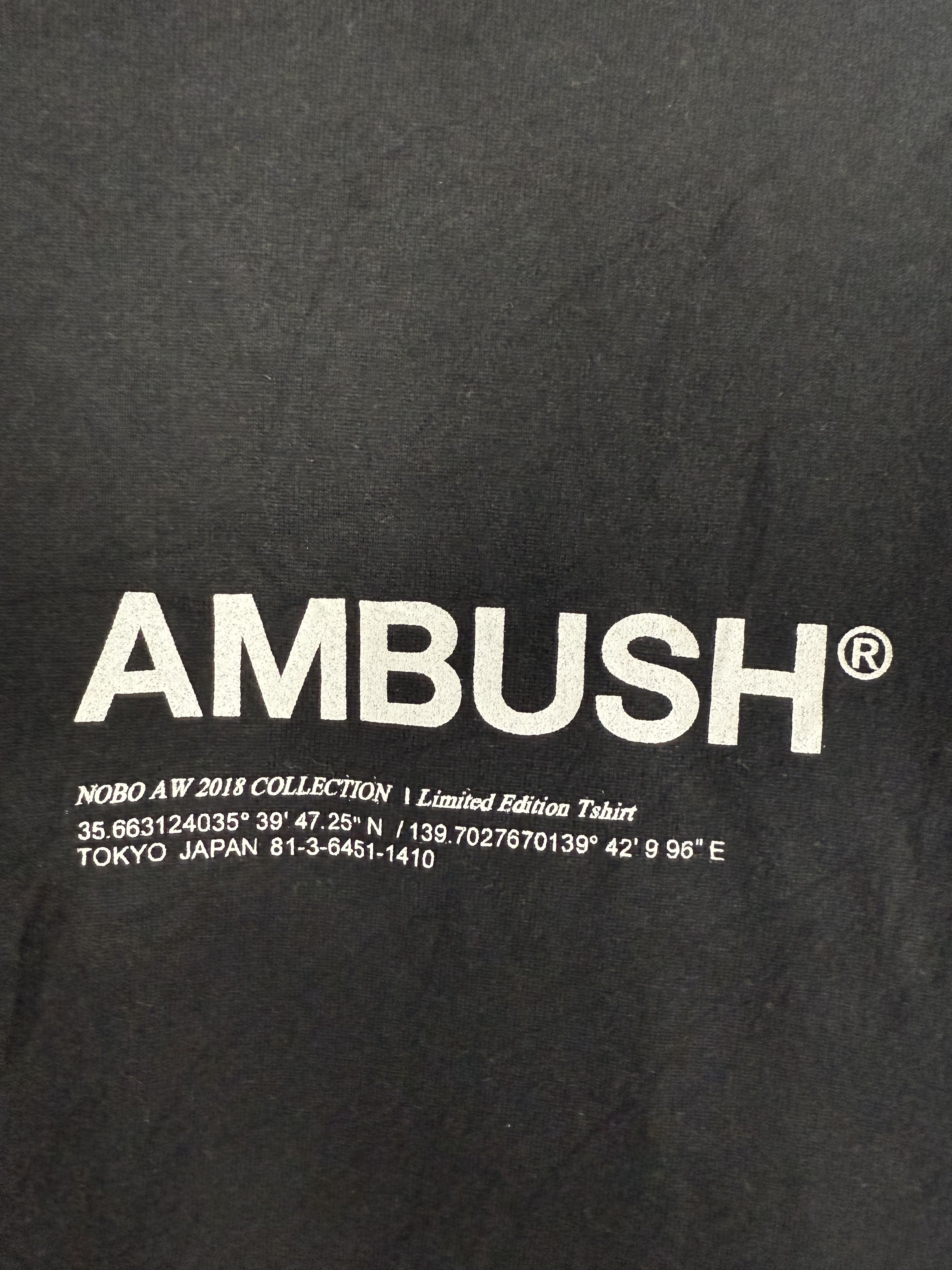 Ambush Design Ambush NOBO AW 2018 Collection Limited Edition Tshirt Size US M / EU 48-50 / 2 - 2 Thumbnail