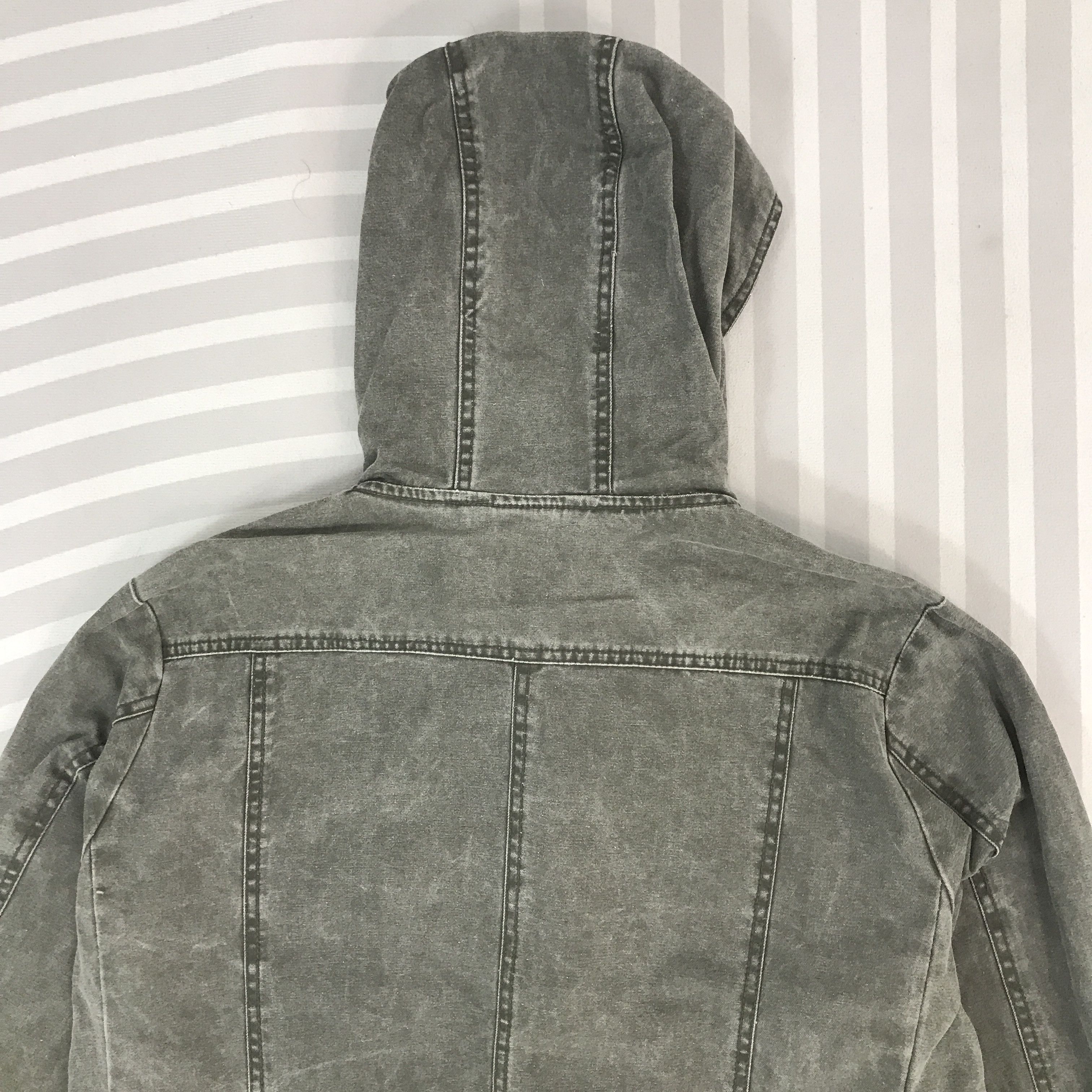 Japanese Brand × Vintage Vintage Crazy Angel Black Faded Hoodie Jacket Size US L / EU 52-54 / 3 - 4 Thumbnail