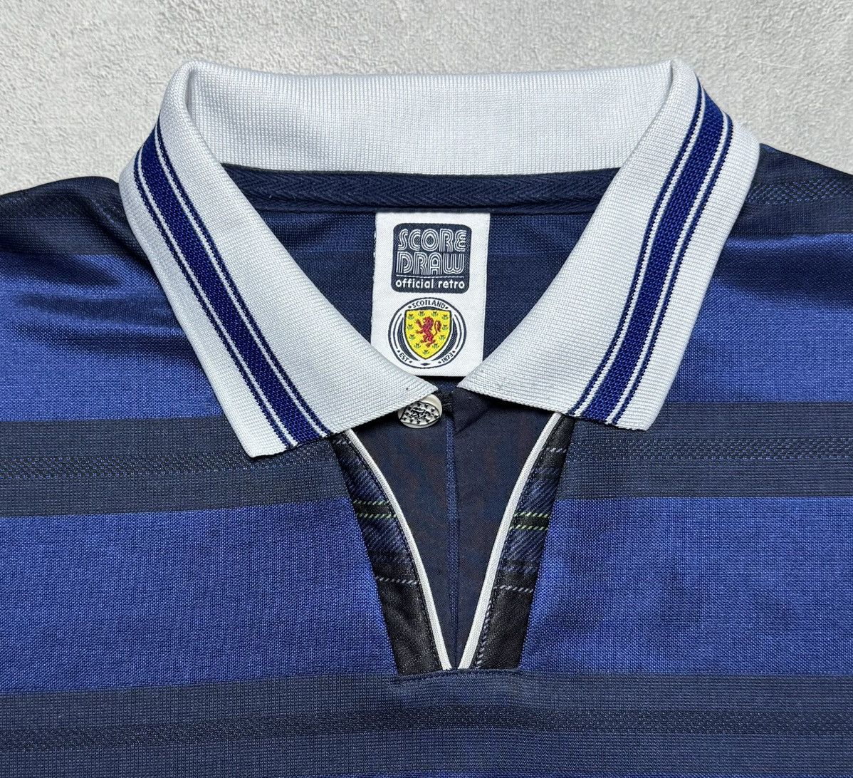Vintage Scotland 1998 1999 Home Football Shirt Soccer Jersey Vintage Size US XL / EU 56 / 4 - 7 Thumbnail