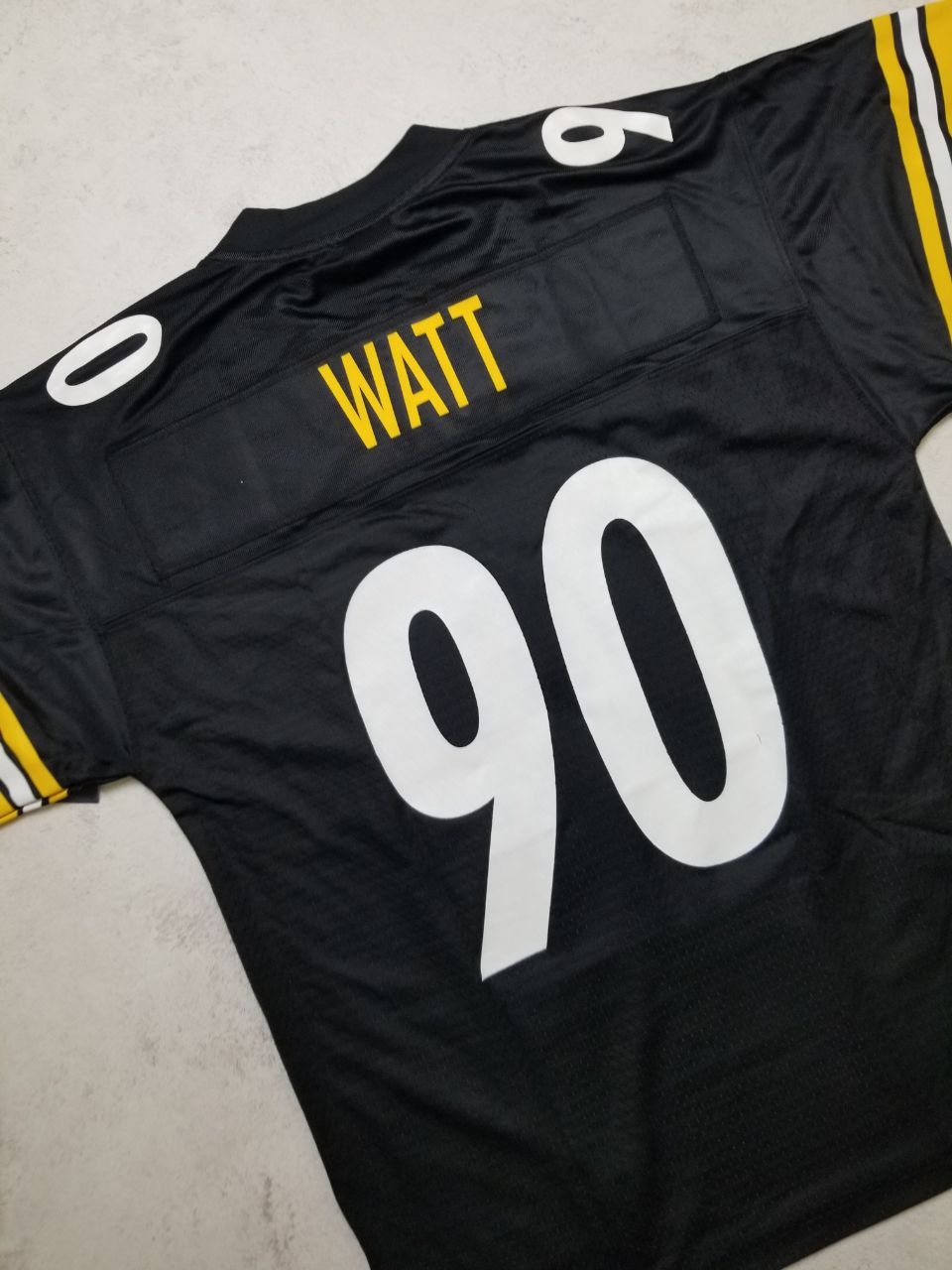Pro Line FANATICS Pittsburgh Steelers #90 T.J. Watt Home Jersey Size US M / EU 48-50 / 2 - 8 Thumbnail