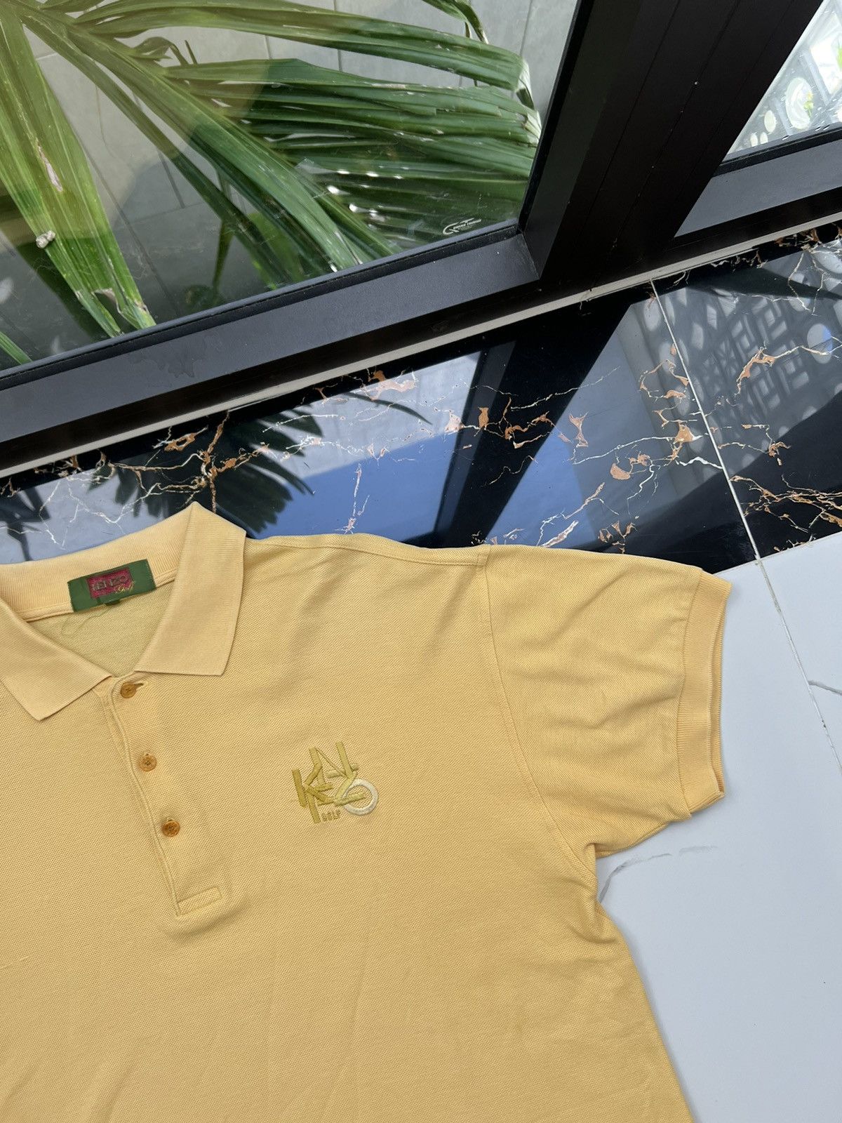Kenzo × Vintage 90’s KENZO GOLF RETRO RARE BIG LOGO POLO TEE Size US M / EU 48-50 / 2 - 2 Thumbnail