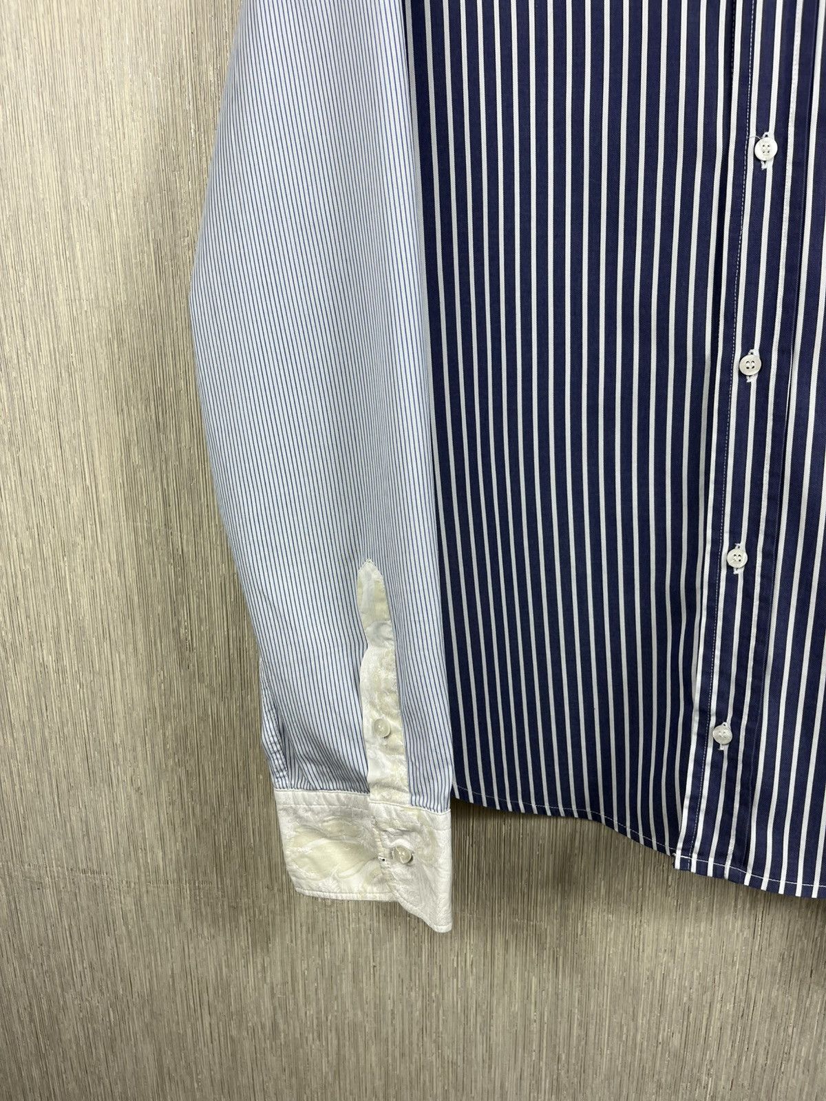 Roberto Cavalli Vintage Roberto Just Cavalli luxury baroque striped shirt Size US S / EU 44-46 / 1 - 9 Thumbnail