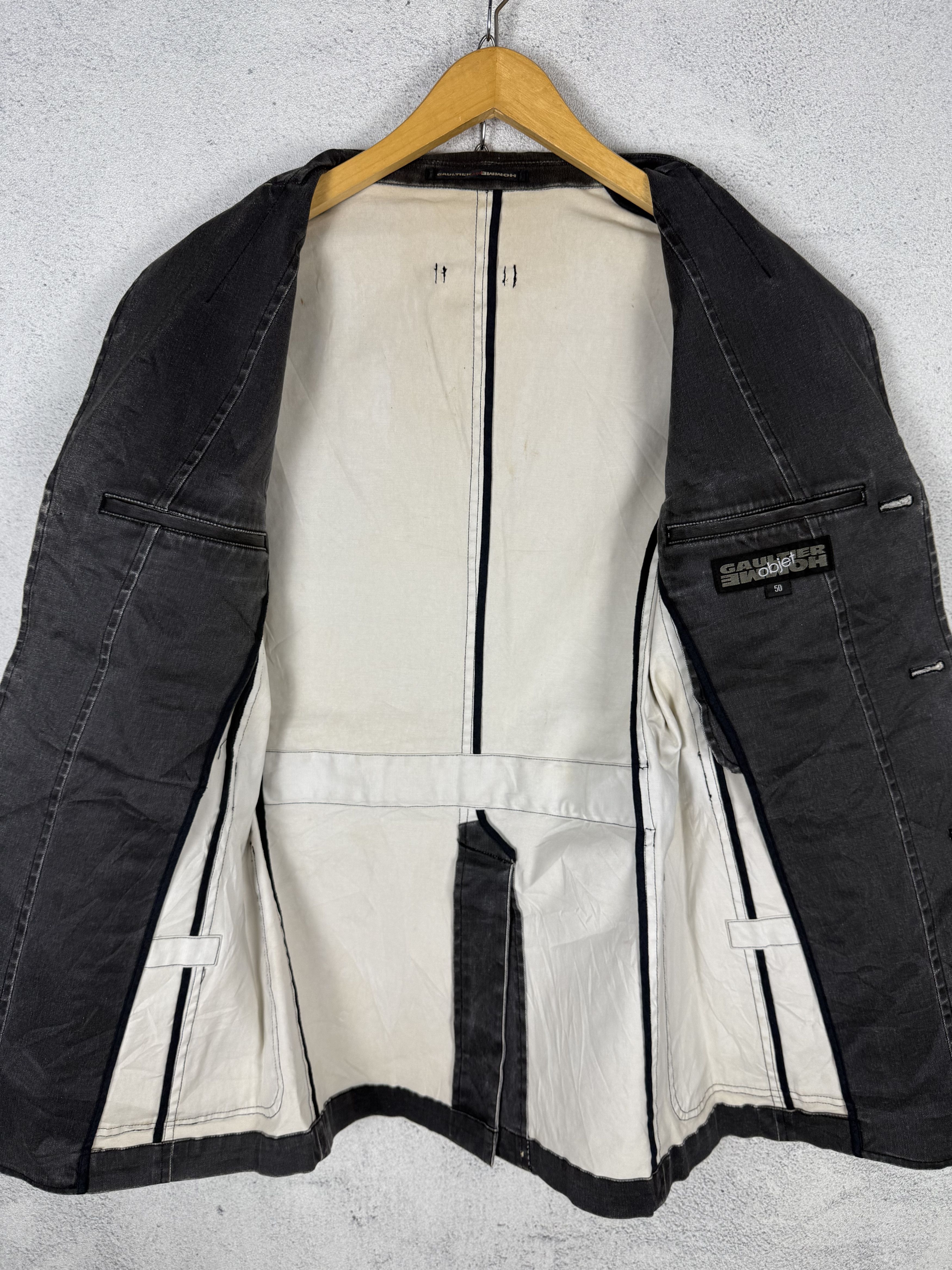 Jean Paul Gaultier Vintage Gaultier Homme Objet JPG Jacket Blazer Size US M / EU 48-50 / 2 - 6 Thumbnail