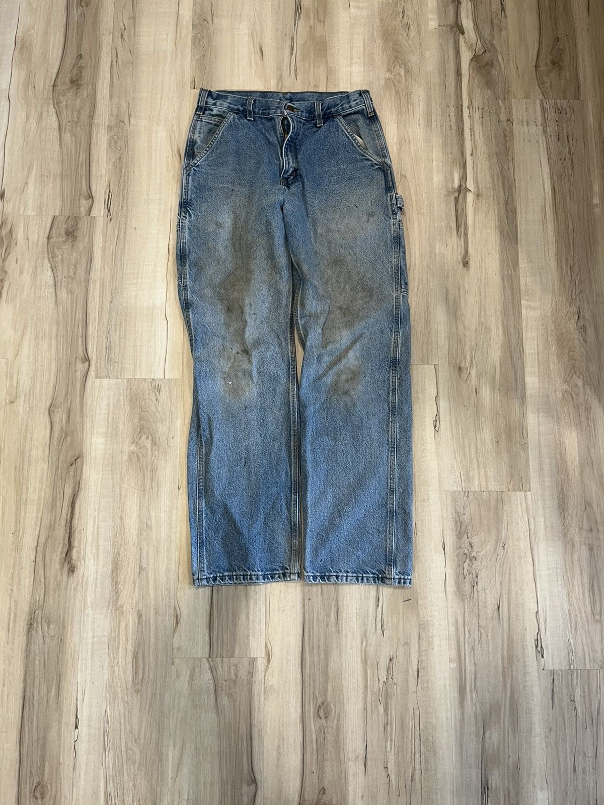 Carhartt × Vintage Carhartt denim jeans Size US 30 / EU 46 - 1 Thumbnail
