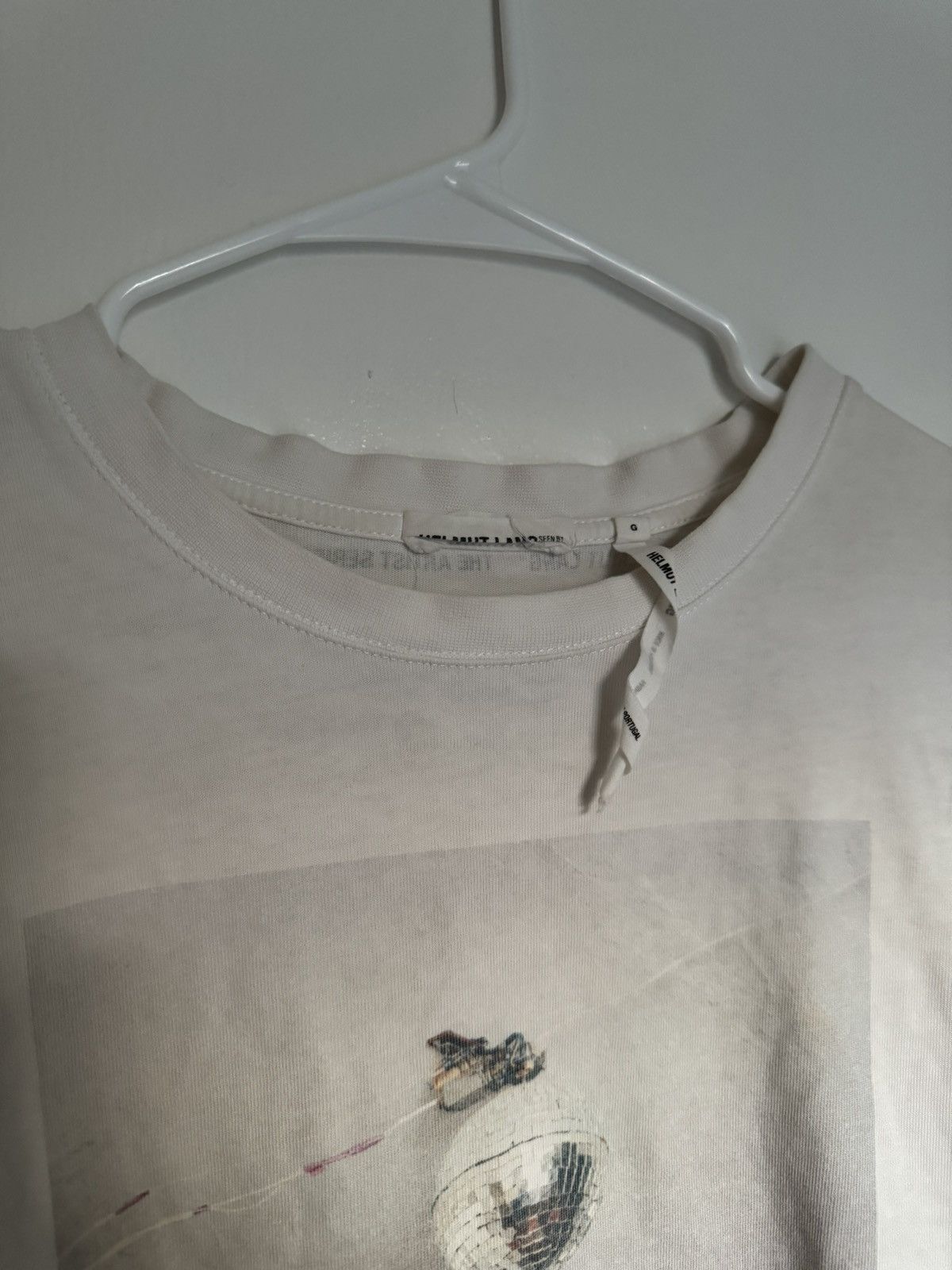 Helmut Lang Helmet lang t shirt Size US L / EU 52-54 / 3 - 3 Thumbnail
