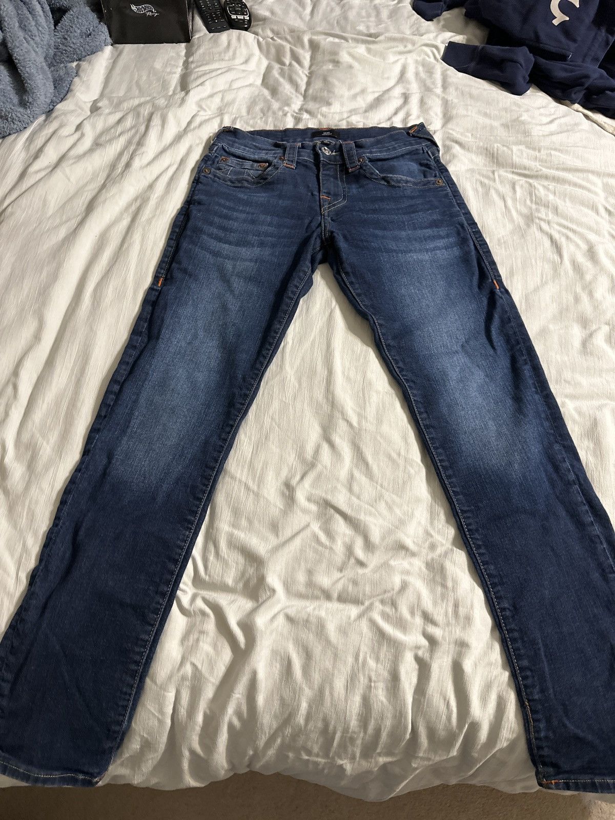 True Religion True Religion Brand Jeans Geno Relaxed Slim Fit Size US 28 / EU 44 - 3 Thumbnail