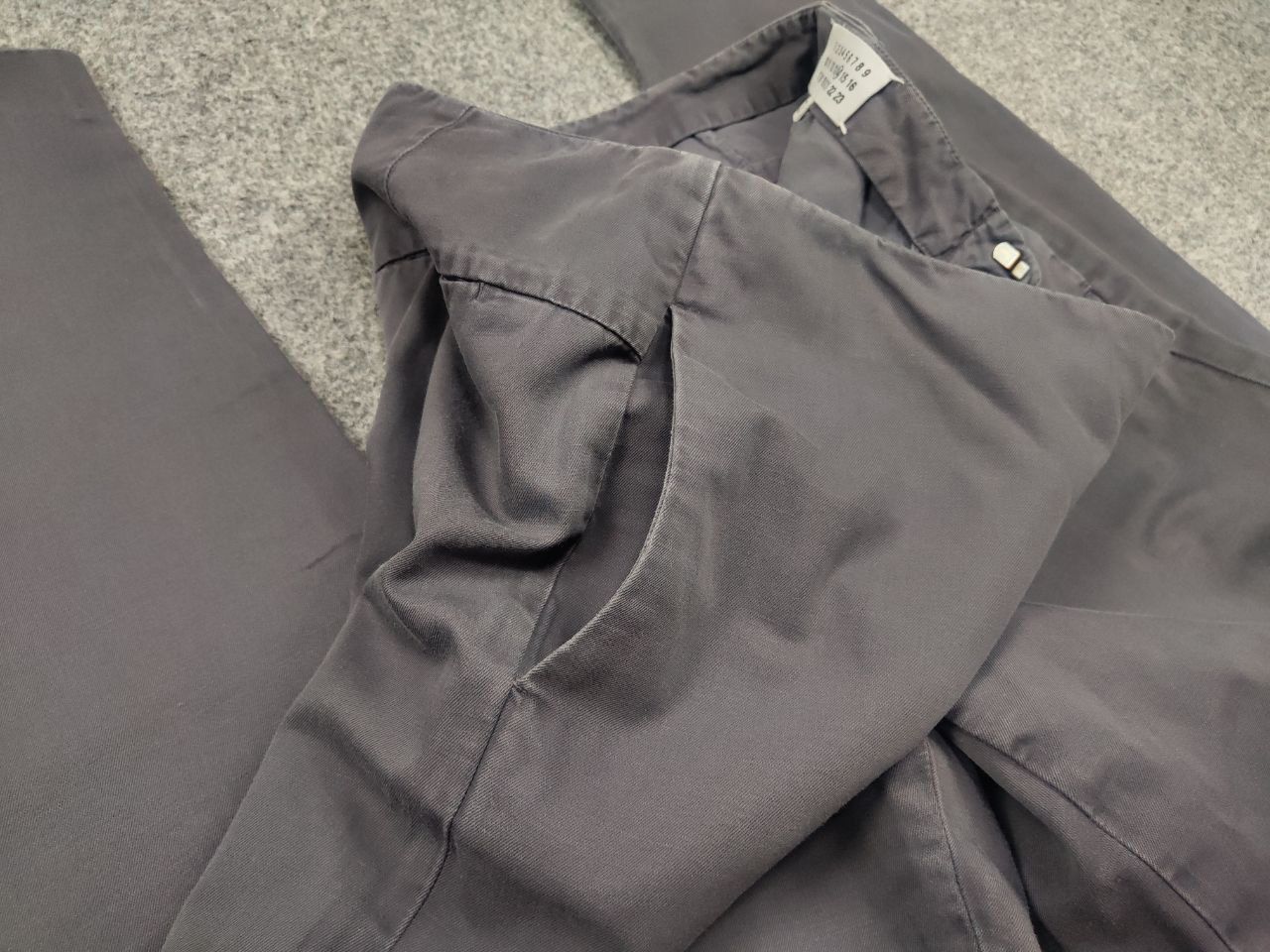 Maison Margiela Maison Martin Margiela Line 14 Trouser Gray Ankle Pants Size US 31 - 13 Thumbnail