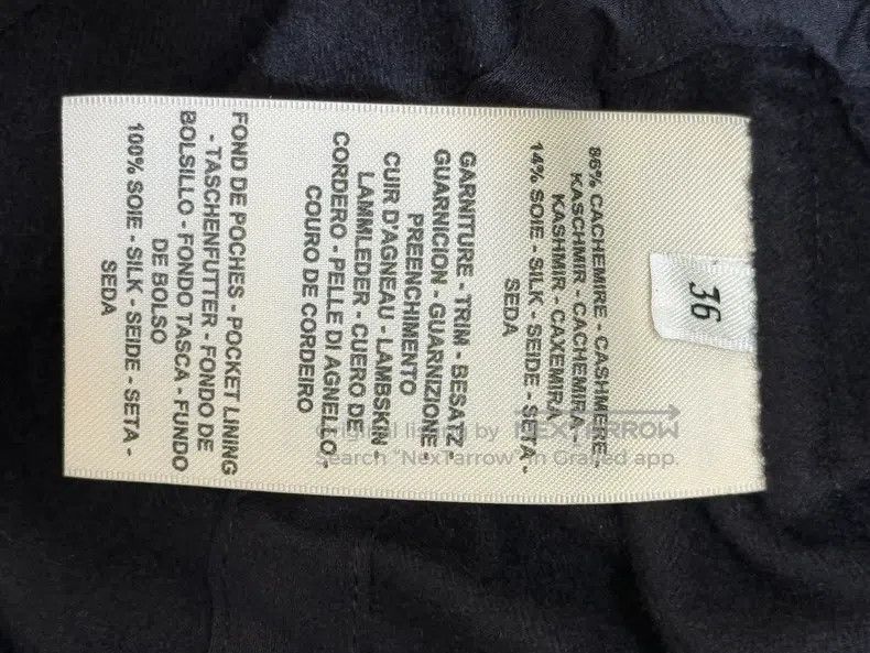 Hermes Hermes Dark Blue Cashmere Vest Size XS / US 0-2 / IT 36-38 - 7 Thumbnail