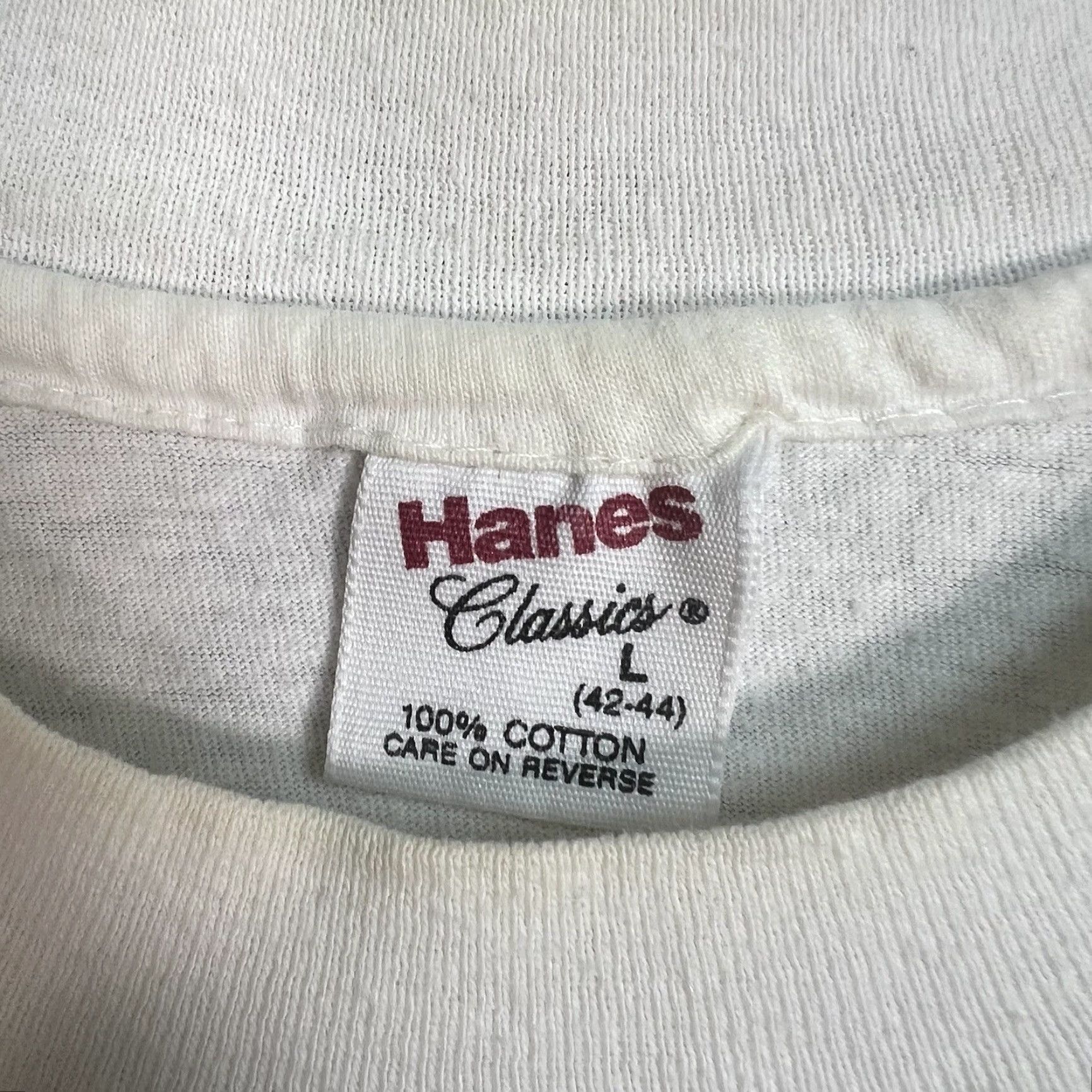 Hanes VINTAGE University Of Florida State Legislative Weekend T Shirt Adult L White Hanes 1990s Graphic Tee Mens Size US L / EU 52-54 / 3 - 7 Thumbnail