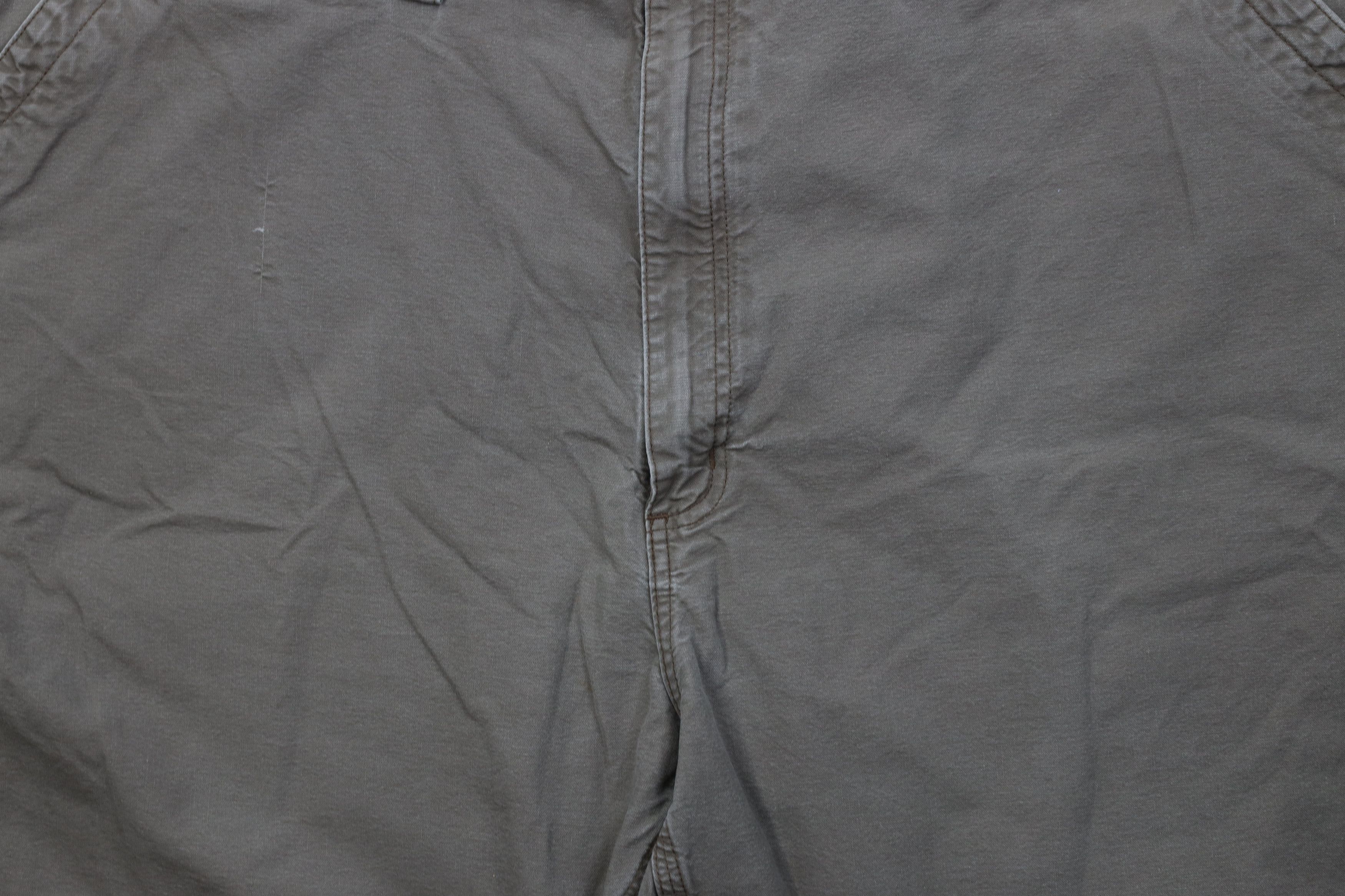 Carhartt Vintage Y2K Carhartt Relaxed Fit Dungaree Shorts Light Brown Size US 44 / EU 60 - 3 Thumbnail