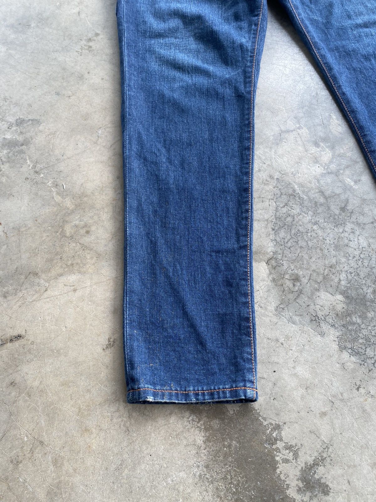 Issey Miyake × Lee × mercibeaucoup Lee x Issey Miyake Mercibeaucop High Rise Blue Jeans @122 Size US 30 / EU 46 - 9 Thumbnail