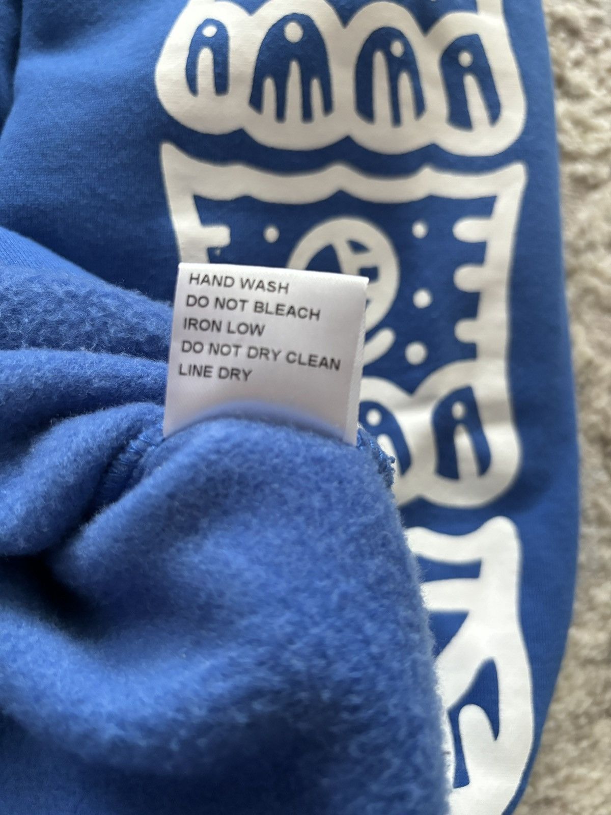 Kodone Kodone Blue All Star Hoodie ( u & me) Size US L / EU 52-54 / 3 - 5 Thumbnail