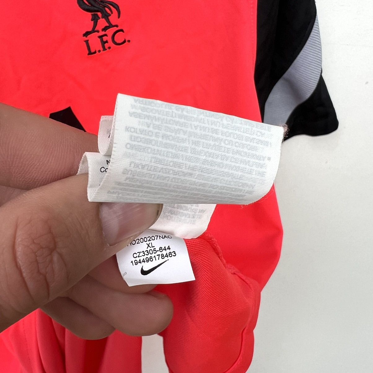 Nike Liverpool training fc Nike soccer jersey football t shirt Size US XL / EU 56 / 4 - 7 Thumbnail