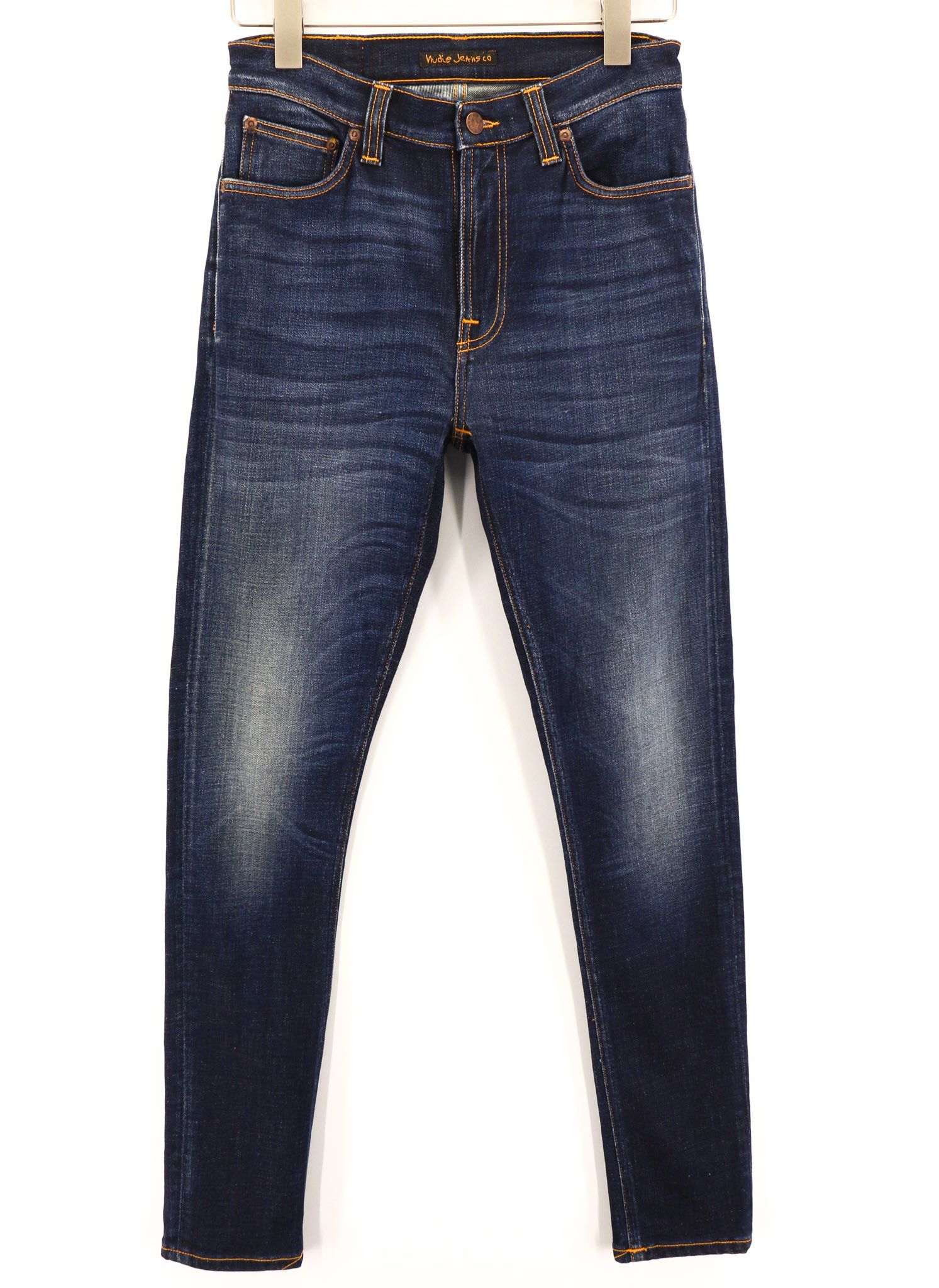 Nudie Jeans PIPE LED W29/L30 Skinny Cotton Stretch Blue Jeans 80610 Size US 29 - 1 Thumbnail