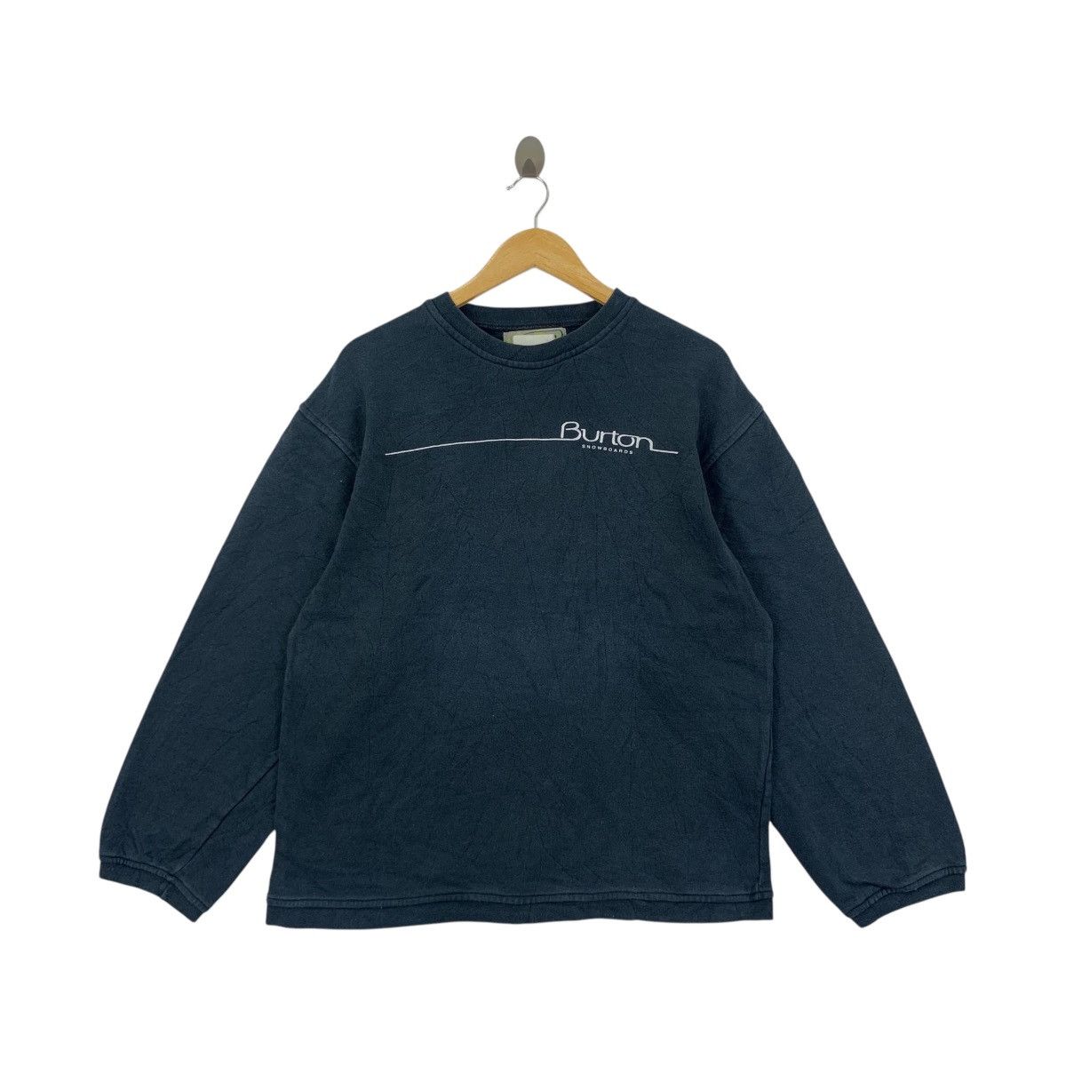 Burton BURTON Usa Snowboards Print Logo Black Sweatshirt Size US L / EU 52-54 / 3 - 1 Thumbnail