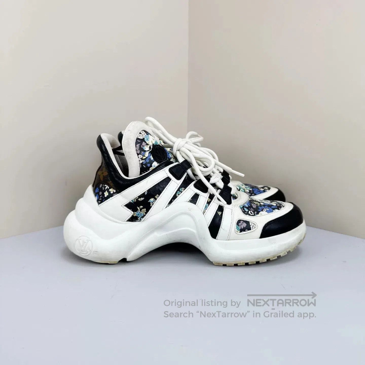 Louis Vuitton Louis Vuitton Floral Arch Dad Shoes. Size US 5 / IT 35 - 4 Thumbnail