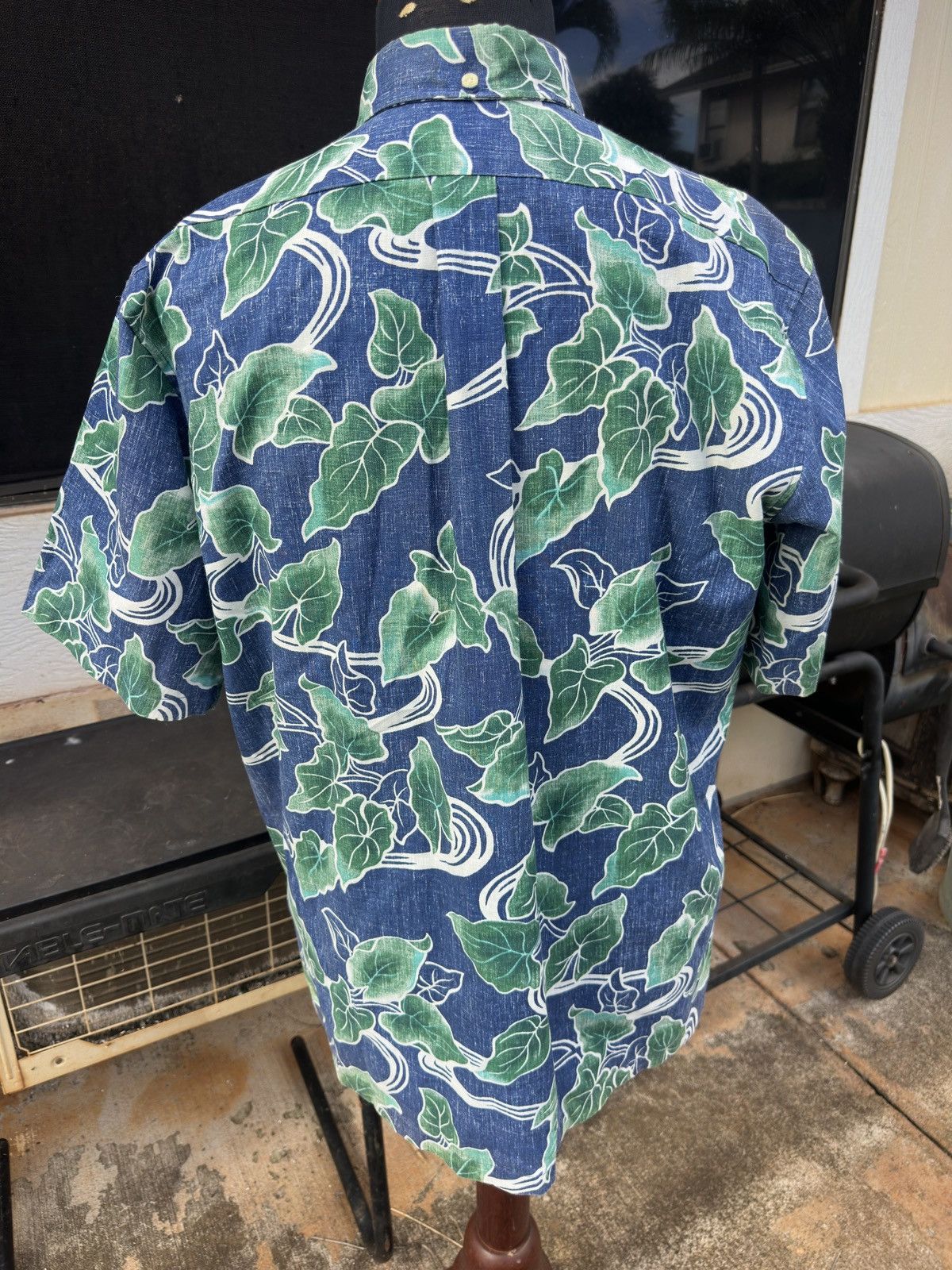 Reyn Spooner Reyn Spooner Classic Fit Hawaiian Print Blue/Green Men's L Size US L / EU 52-54 / 3 - 2 Thumbnail