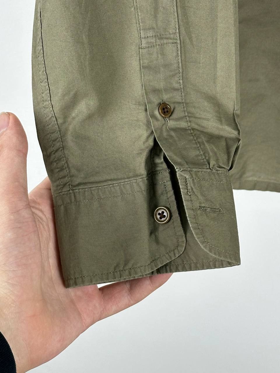 Allsaints × Japanese Brand Avantgarde Military Allsaints Vintage LS Shirt Size L Size US L / EU 52-54 / 3 - 8 Thumbnail