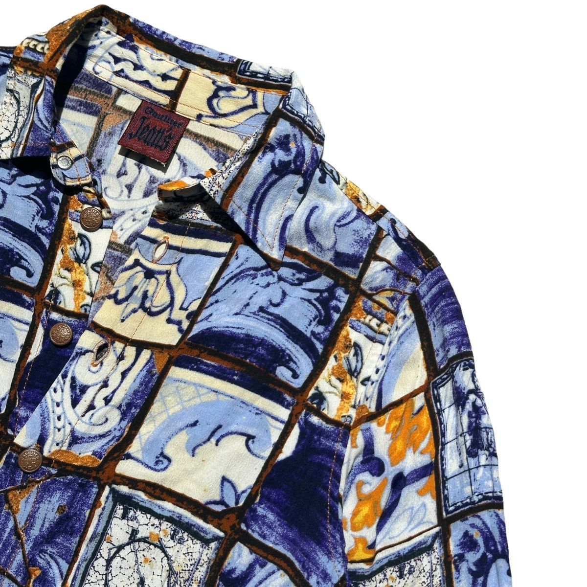 Jean Paul Gaultier archive mosaic button down Size US XS / EU 42 / 0 - 2 Thumbnail