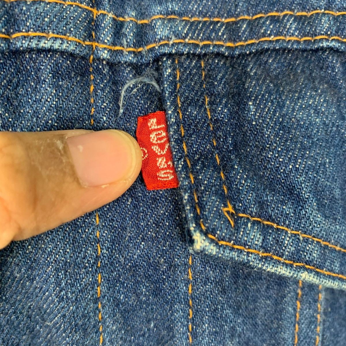 Levi's Vintage Levis Denim Trucker Jacket Size US M / EU 48-50 / 2 - 16 Thumbnail