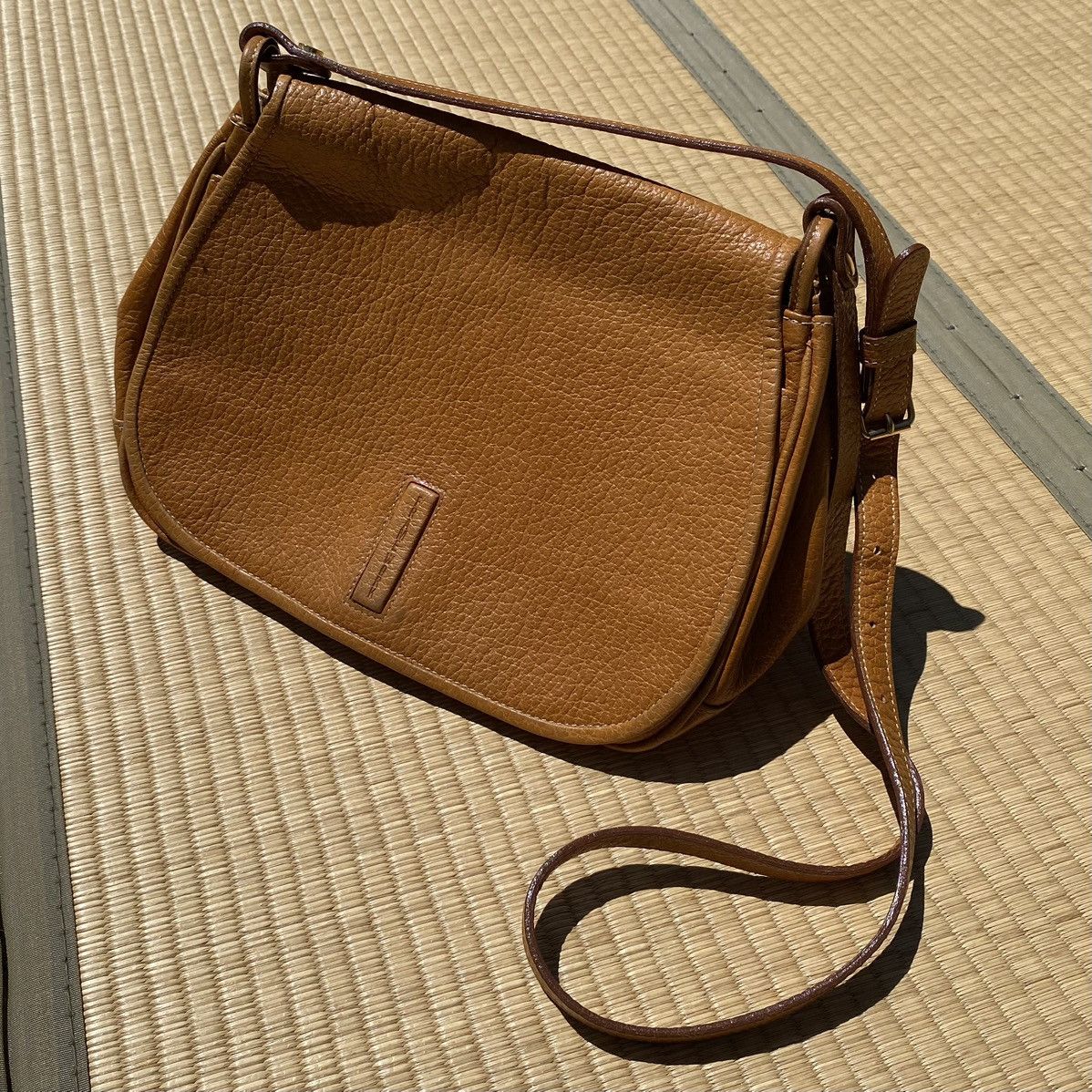 Japanese Brand × Kapital × Vintage Framework Brown Tumbled Leather Saddlebag Boho MADE IN JAPAN Size ONE SIZE - 1 Thumbnail