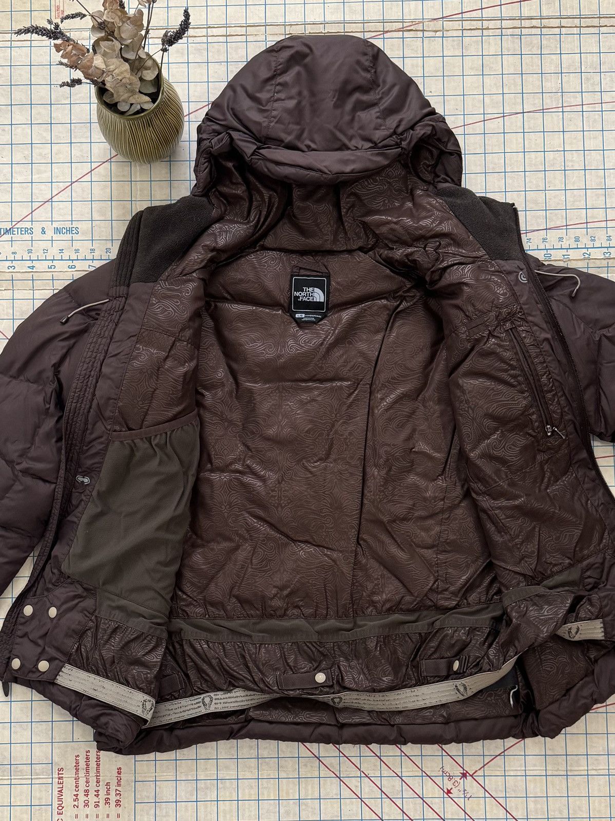 The North Face The North Face 600 Fill Puffer Jacket Brown With Snow Skirt Size L / US 10 / IT 46 - 11 Thumbnail