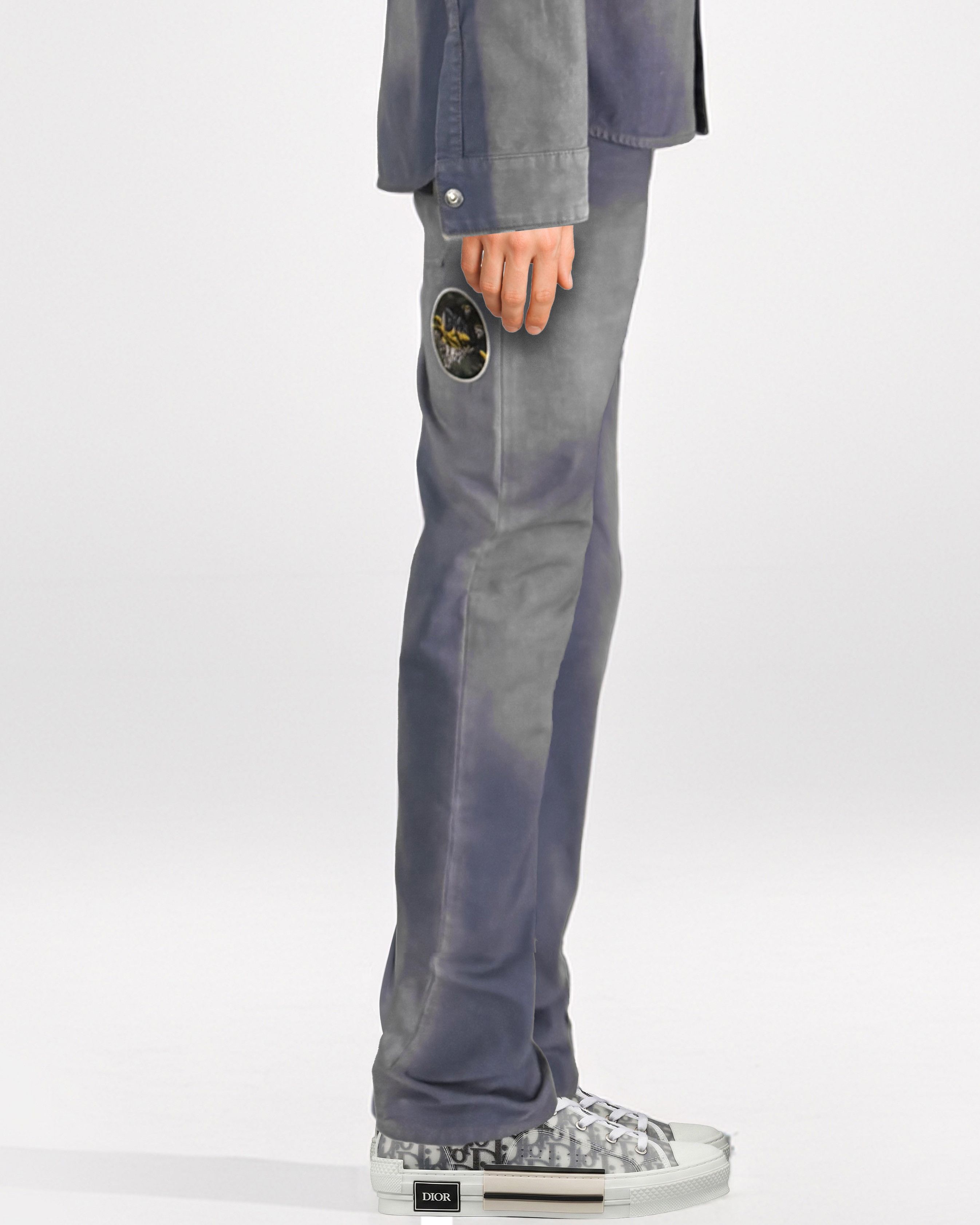 Dior Dior Jeans Embroidery AsteroDior Size US 31 - 3 Thumbnail