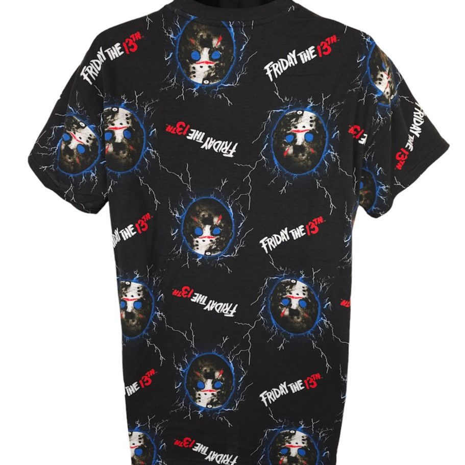 Other Friday The 13th T Shirt Mens Size Medium Black All Over Size US M / EU 48-50 / 2 - 3 Thumbnail