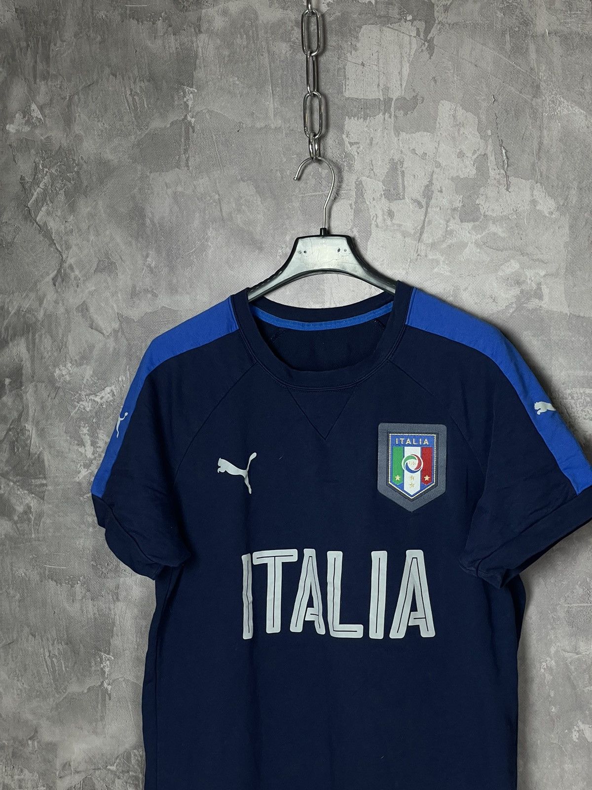 Puma × Vintage Vintage Puma Italy Y2K Rare Soccer jersey🔷 Size US M / EU 48-50 / 2 - 7 Thumbnail