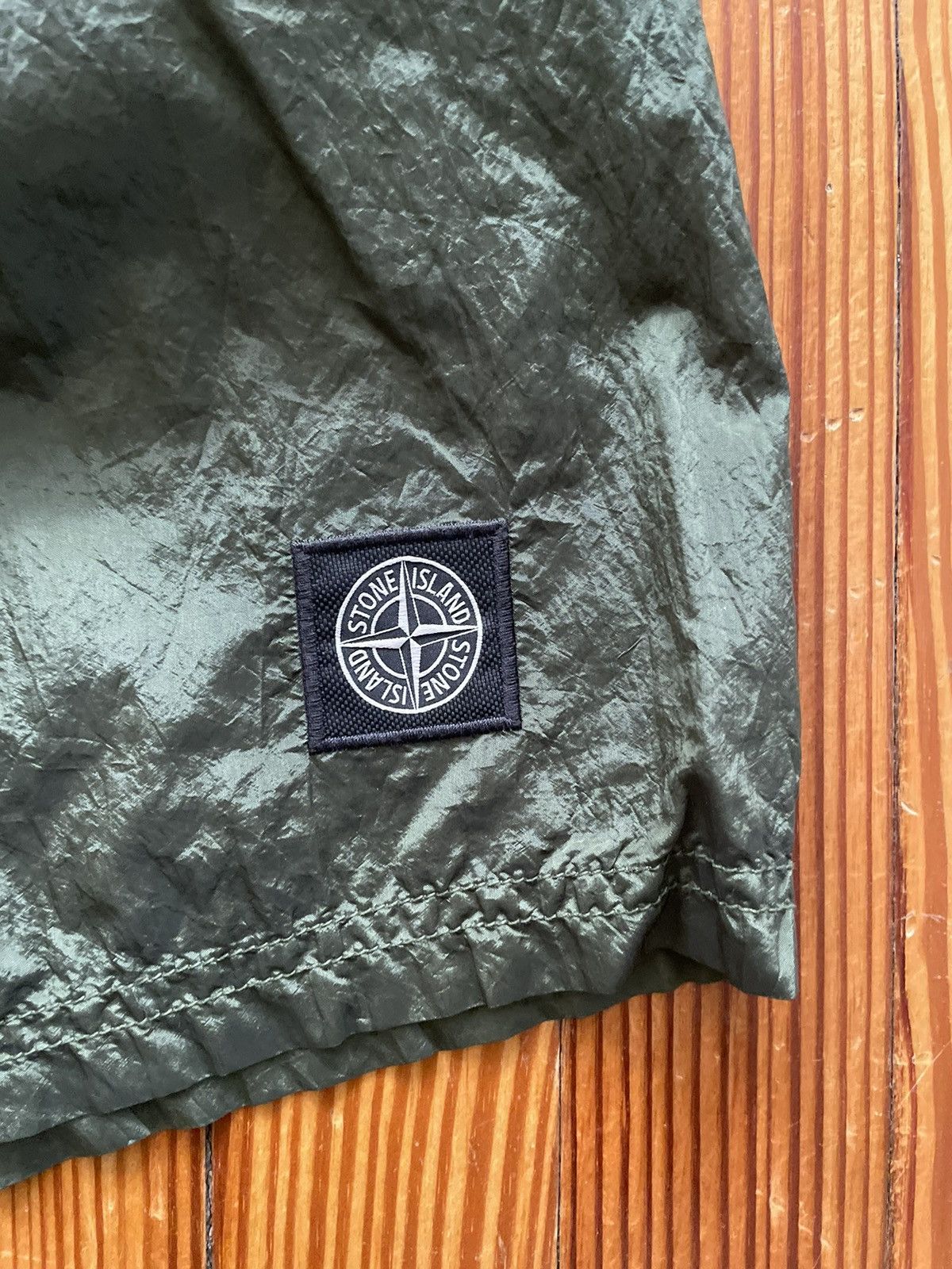 Stone Island Stone Island Nylon Metal Shorts Olive Green Size US 32 / EU 48 - 3 Thumbnail