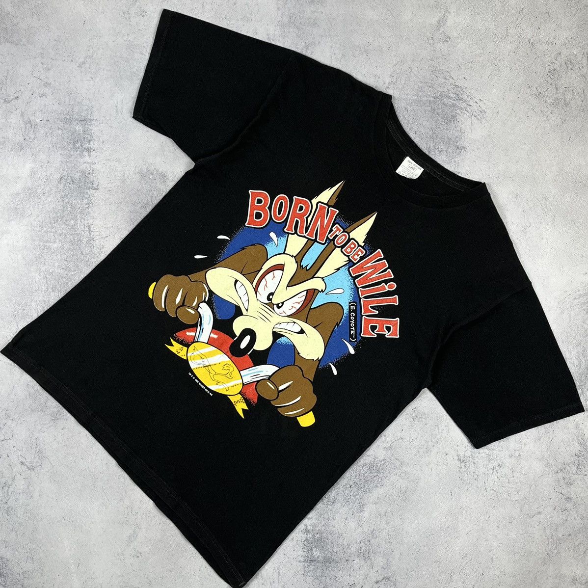 Cartoon Network × Vintage × Warner Bros Vintage Warner Bros Wile E Coyote cartoon rare tee 1989 Size US L / EU 52-54 / 3 - 1 Thumbnail