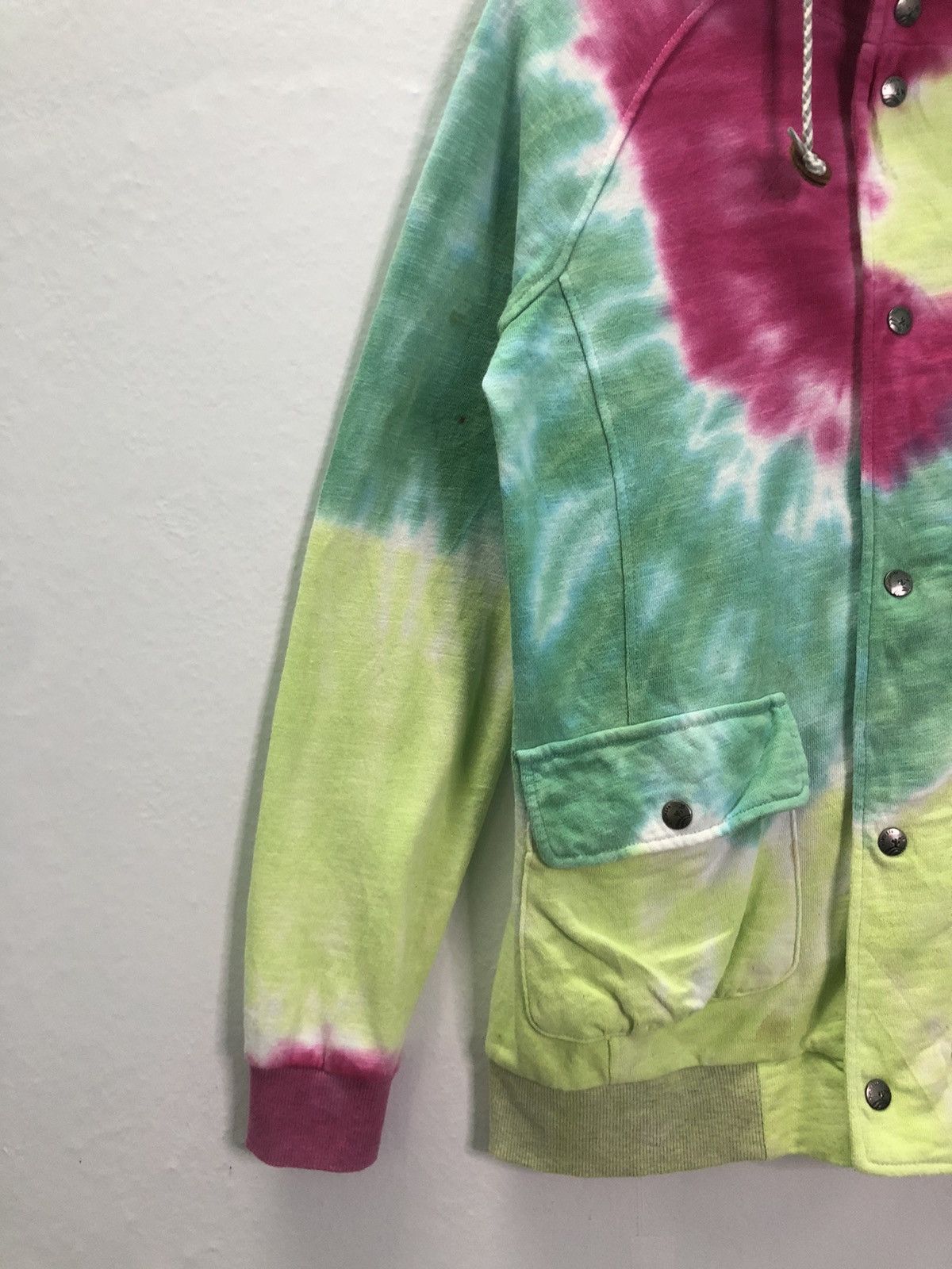 Japanese Brand × Vintage Vintage Titicaca Tie Dye Hoodie Zip Up Size US XS / EU 42 / 0 - 4 Thumbnail
