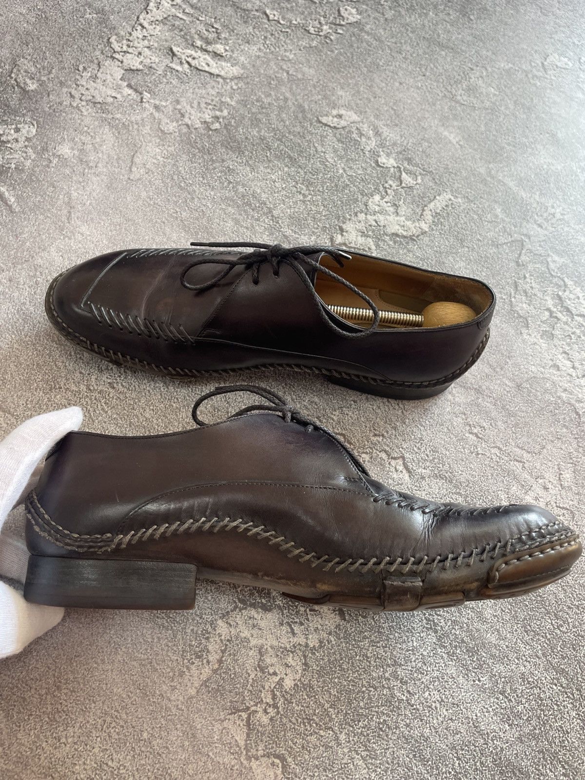 Berluti Berluti Masterpiece Indio Patine Shoes size US 9.5/EU 43.5 Size US 9.5 / EU 42-43 - 6 Thumbnail