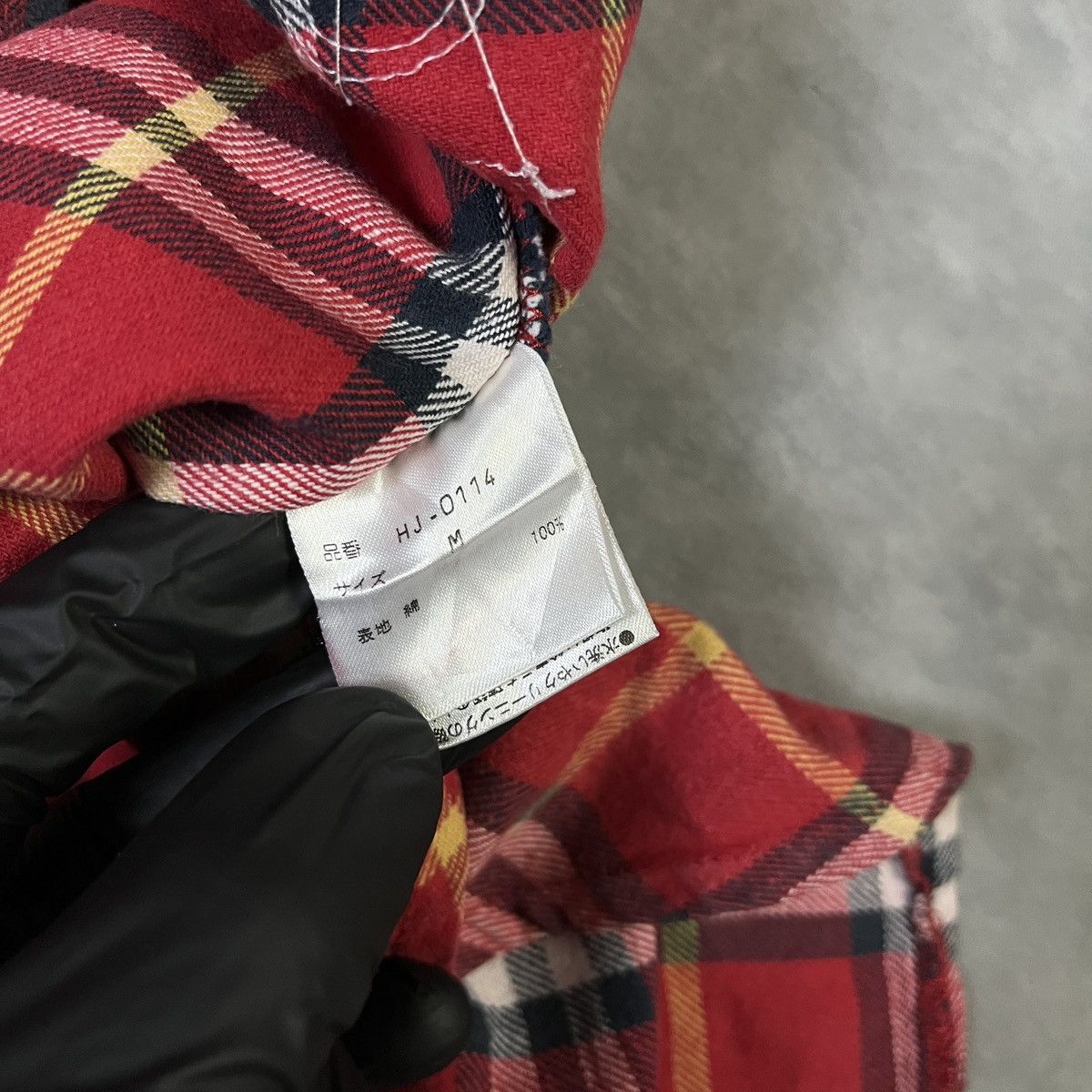 Japanese Brand 2000s Buzz Spunky - Japanese Brand Archive Patch Plaid Shirt Size US M / EU 48-50 / 2 - 4 Thumbnail