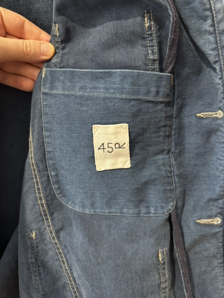 45rpm 45rpm Tyrolean chore jacket - denim Size US M / EU 48-50 / 2 - 3 Thumbnail