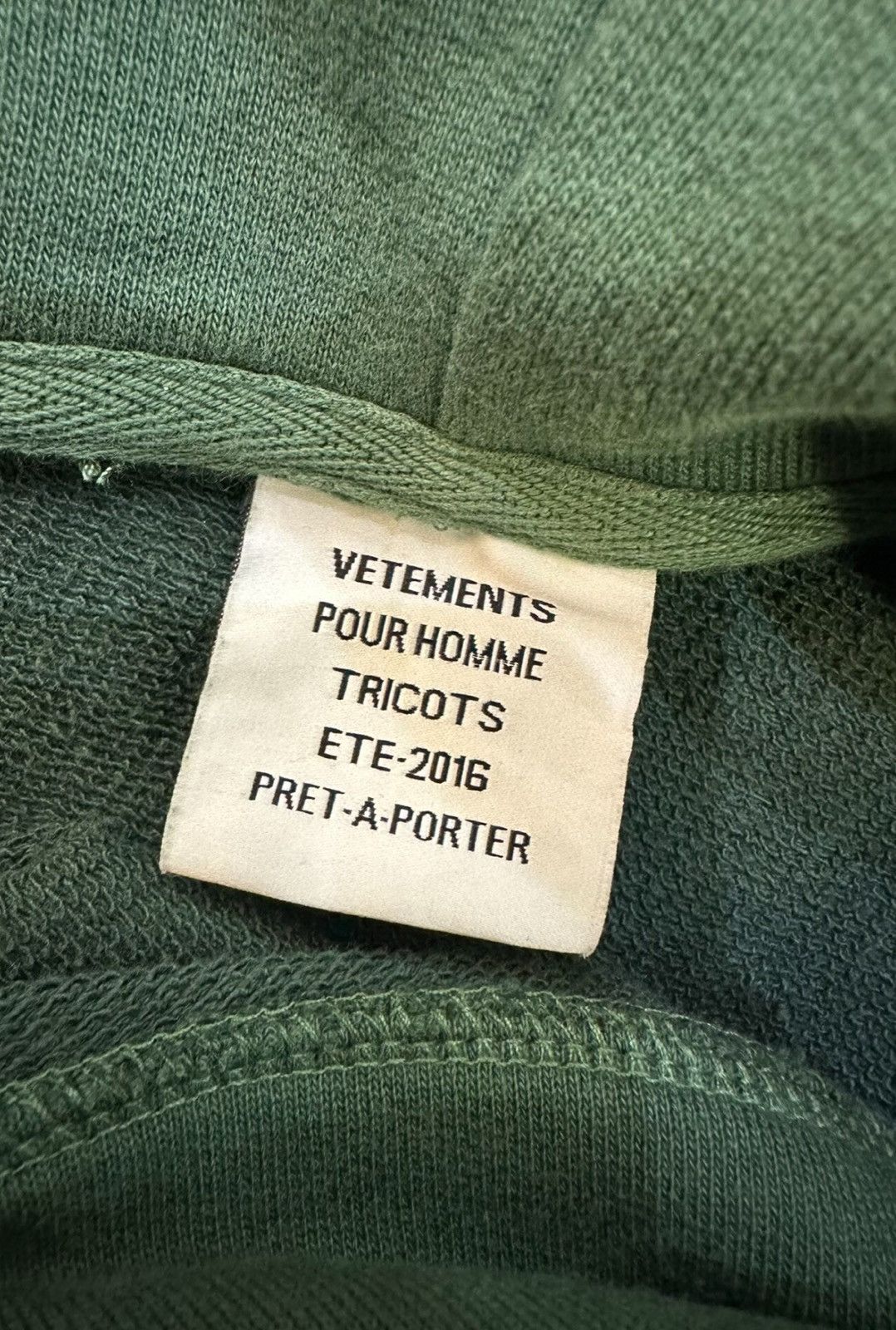 Vetements Vetements Polizei OG Hoodie Sz.M Size US M / EU 48-50 / 2 - 3 Thumbnail