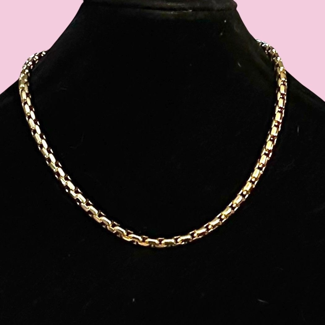 Other Thick gold tone snake chain necklace Size ONE SIZE - 1 Thumbnail
