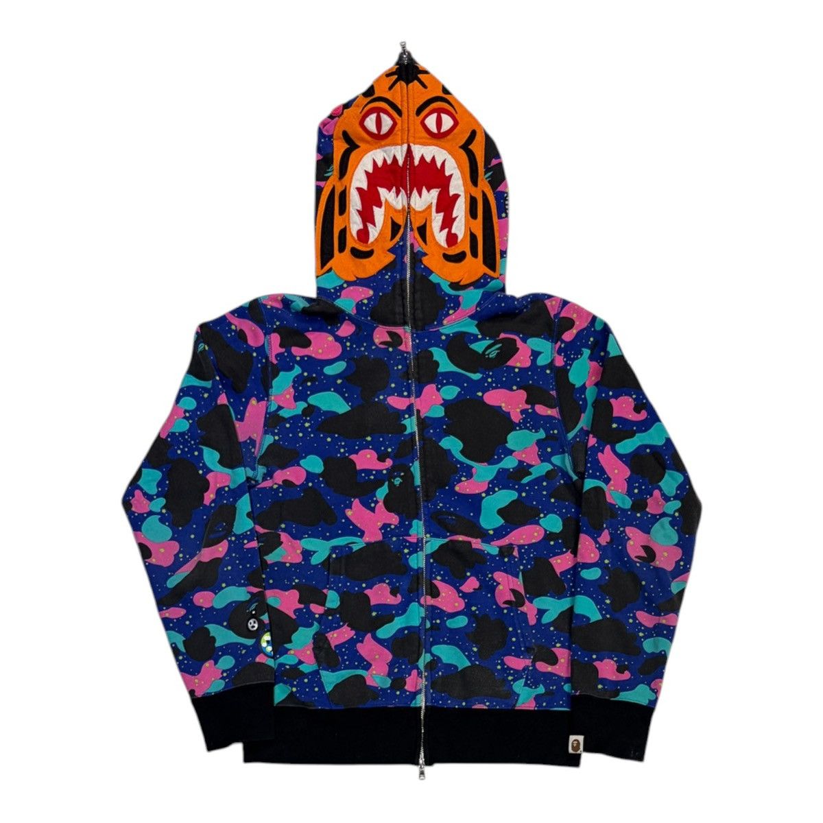 Bape BAPE x Kid Cudi Tiger Full Zip Hoodie Size US M / EU 48-50 / 2 - 1 Thumbnail