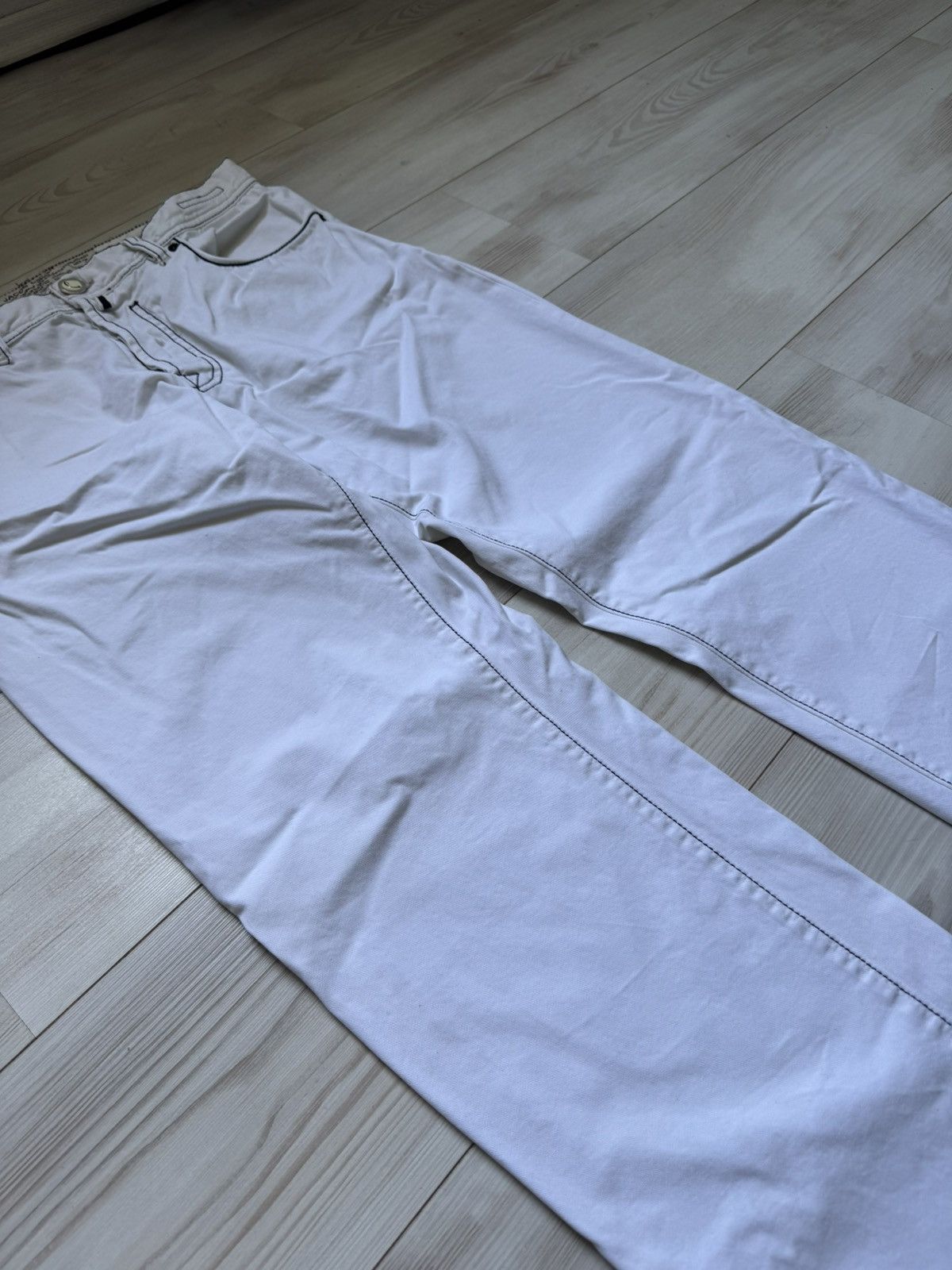 Designer × Jacob Cohen Jacob Cohen denim white jeans made in Italy Luxury designer Size US 36 / EU 52 - 11 Thumbnail