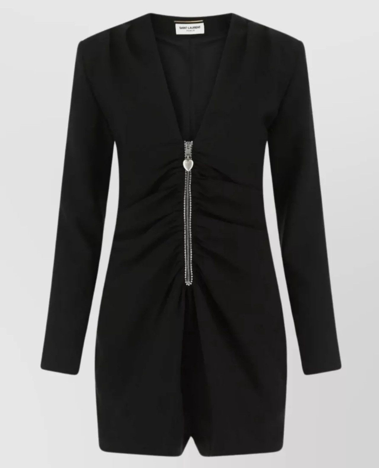 Saint Laurent Paris Saint Laurent Paris Long Sleeve Jumpsuit Size S / US 4 / IT 40 - 9 Thumbnail