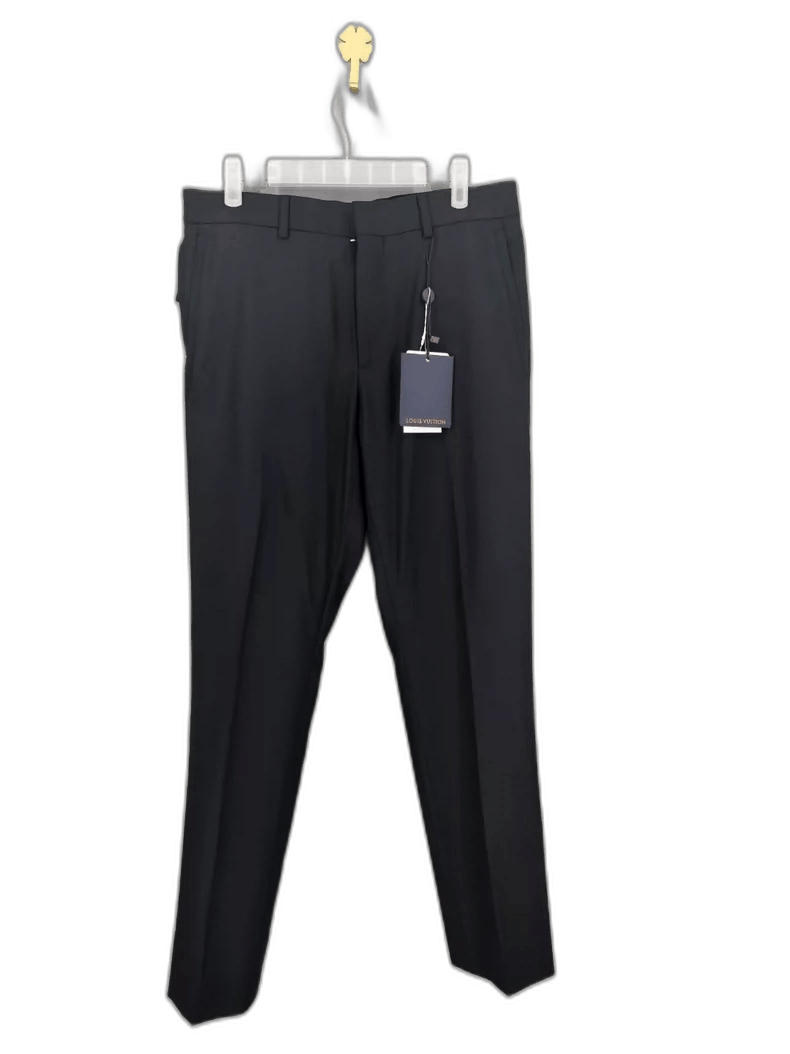 Louis Vuitton Louis Vuitton Black Formal Pants With Tag-yf Size US 38 / EU 54 - 1 Thumbnail