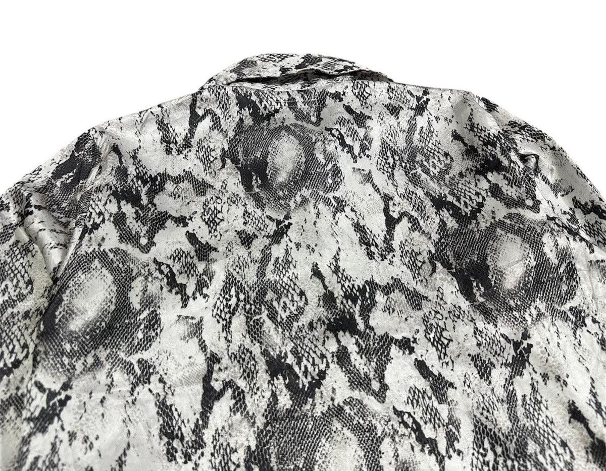 Japanese Brand × Le Grande Bleu (L.G.B.) × semanticdesign 🔥Sick Y2K Semantic Design Snakeskin Shirt Goth Punk Size US L / EU 52-54 / 3 - 7 Thumbnail